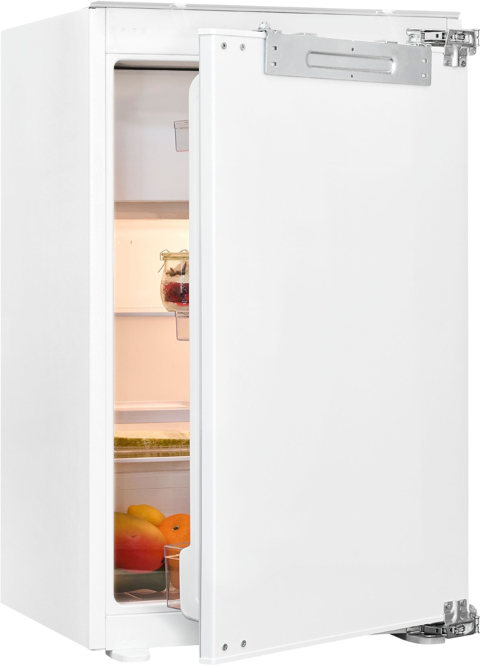exquisit Einbaukühlschrank »EKS131-4-FE-O90E«, digitale Temperaturanzeige
