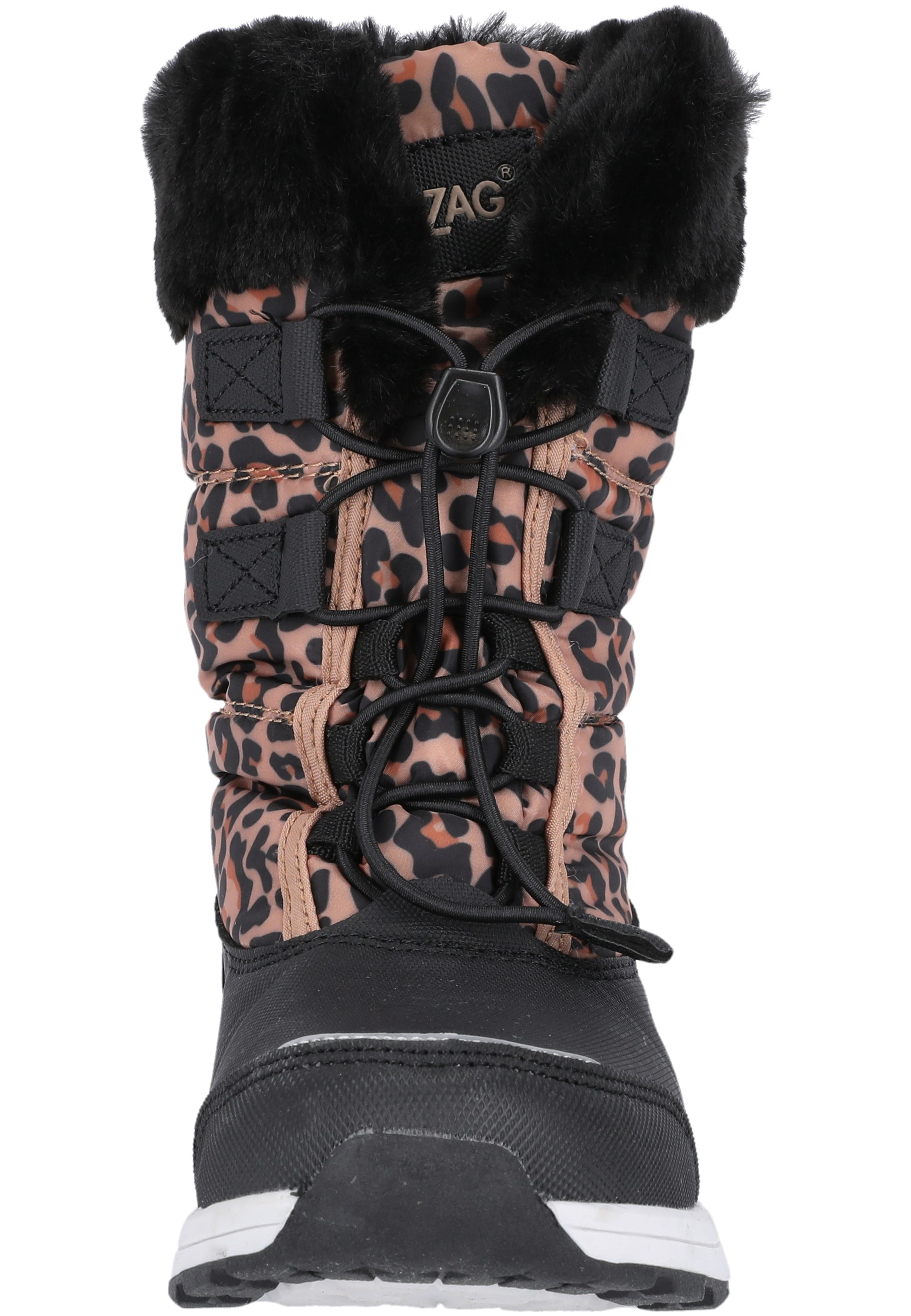 ZIGZAG Stiefel »Wesend«, mit bequemem Kunstfellbesatz und Allwetterprofil