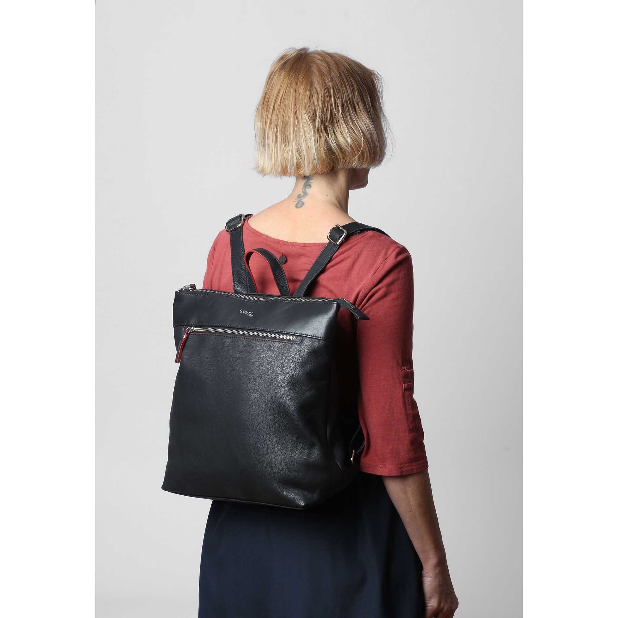 Vargu Cityrucksack »Femen 1«, LGW zertifiziertes Leder