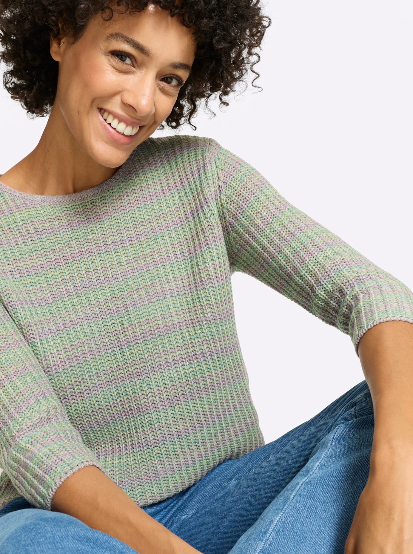   Strickpullover »3/4-Arm-Pullover«