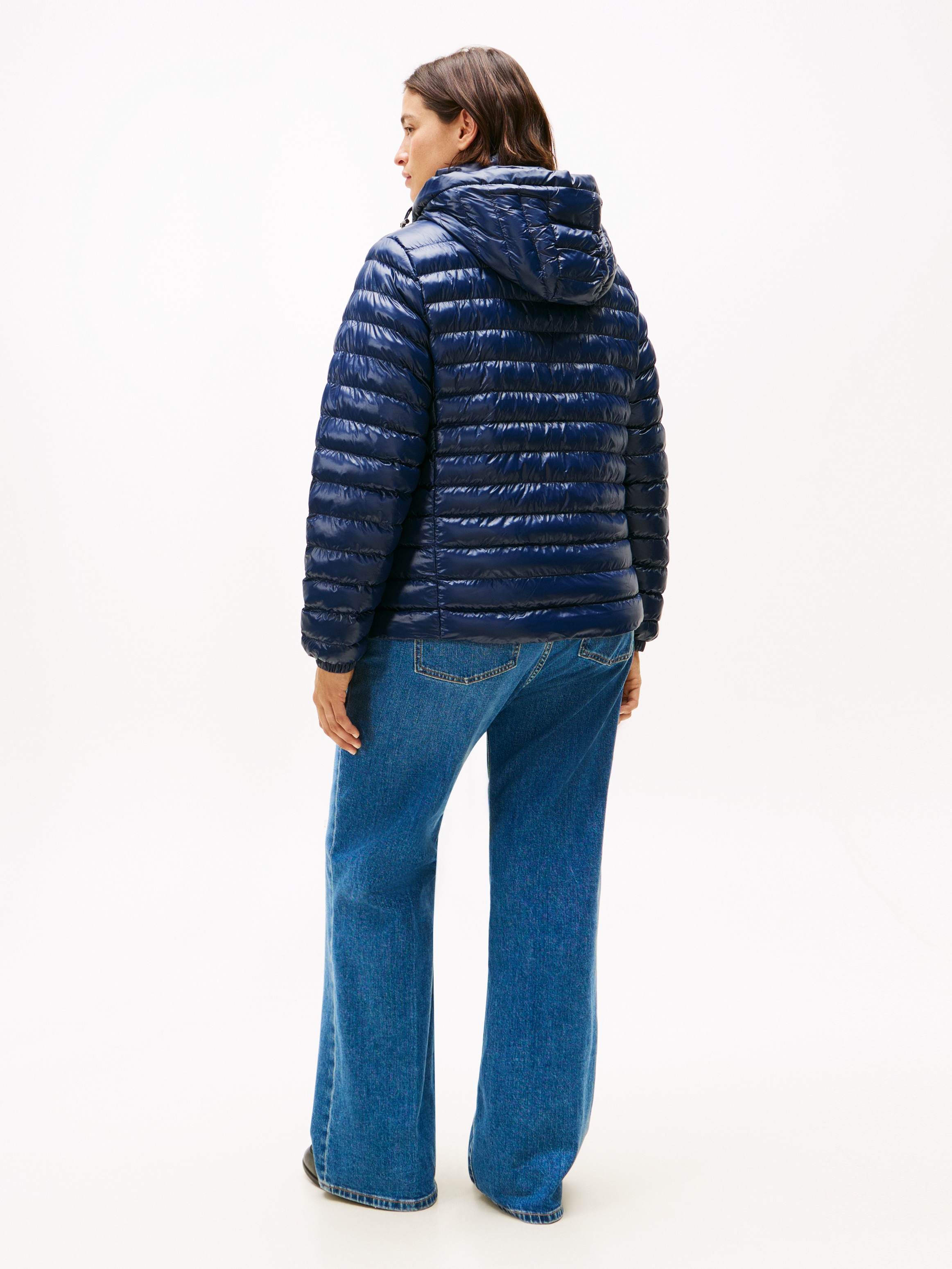Tommy Hilfiger Curve Steppjacke »CRV LW PADDED SLIM JACKET«, mit Kapuze, in großen Größen