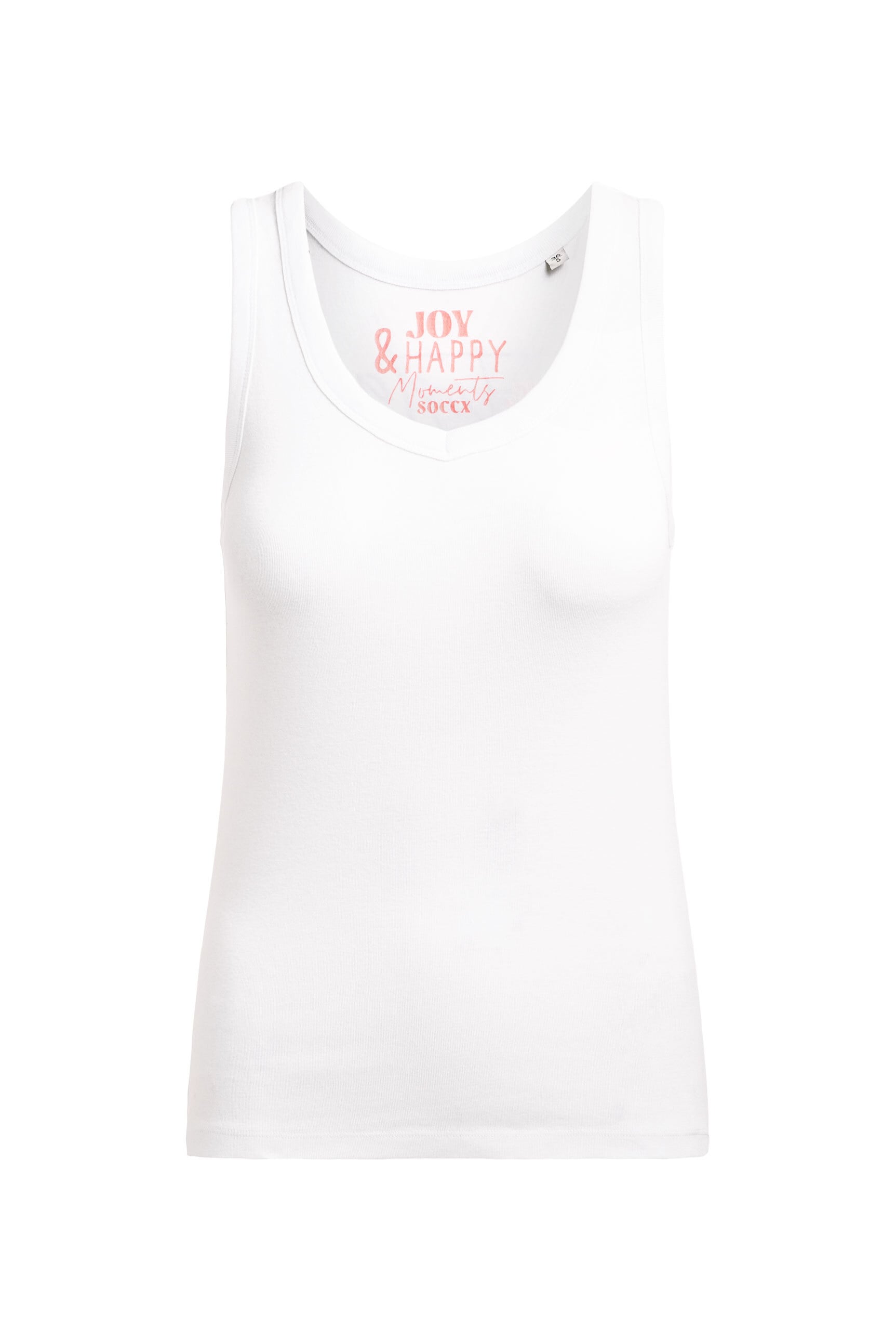 SOCCX Tanktop aus Baumwolle