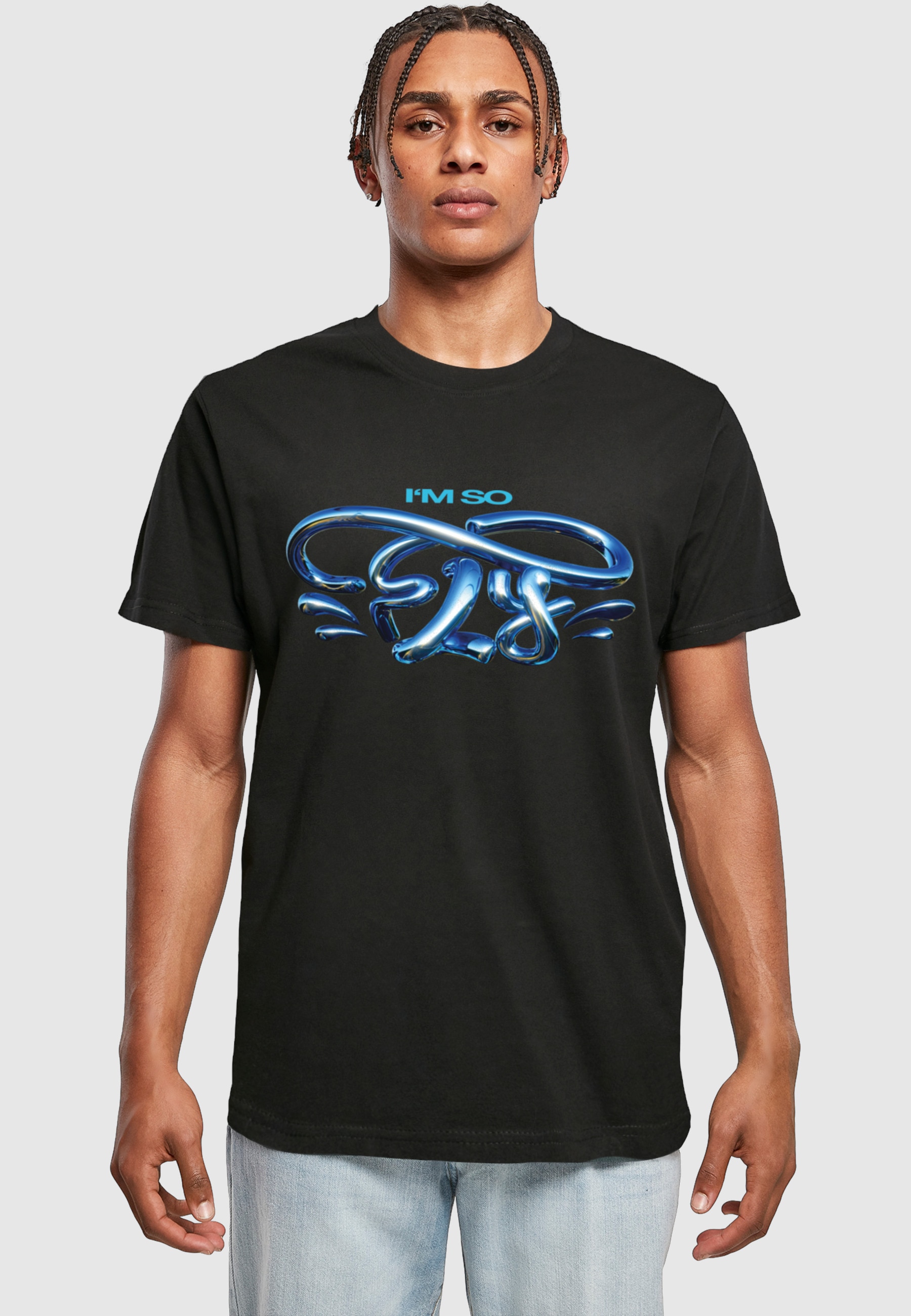 MisterTee T-Shirt »MisterTee Herren Fly Tee« 1 Stk.