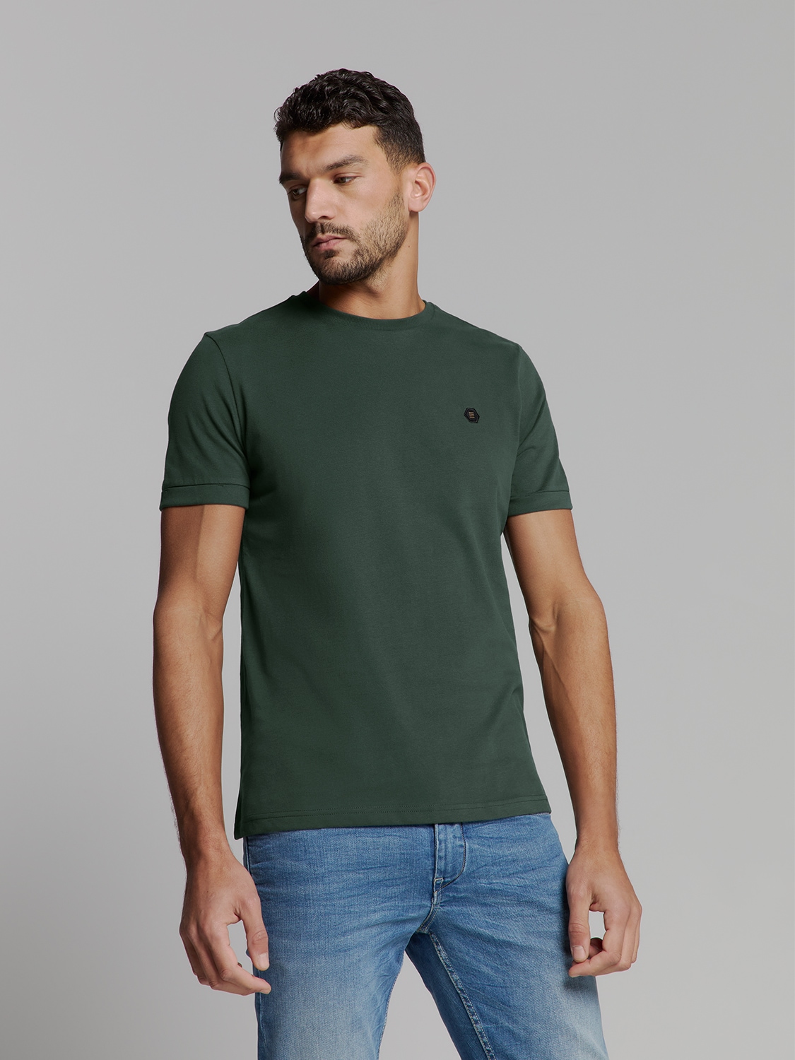 NO EXCESS T-Shirt "No Excess Crewneck T-Shirt" günstig online kaufen