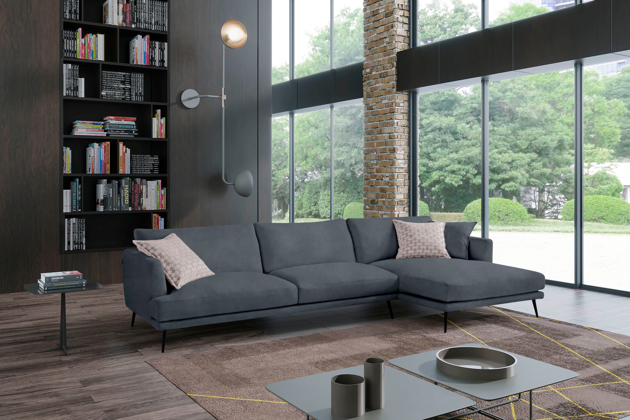 Egoitaliano Ecksofa "Sophia, Designsofa mit extrakomfortablem Sitzkomfort", günstig online kaufen