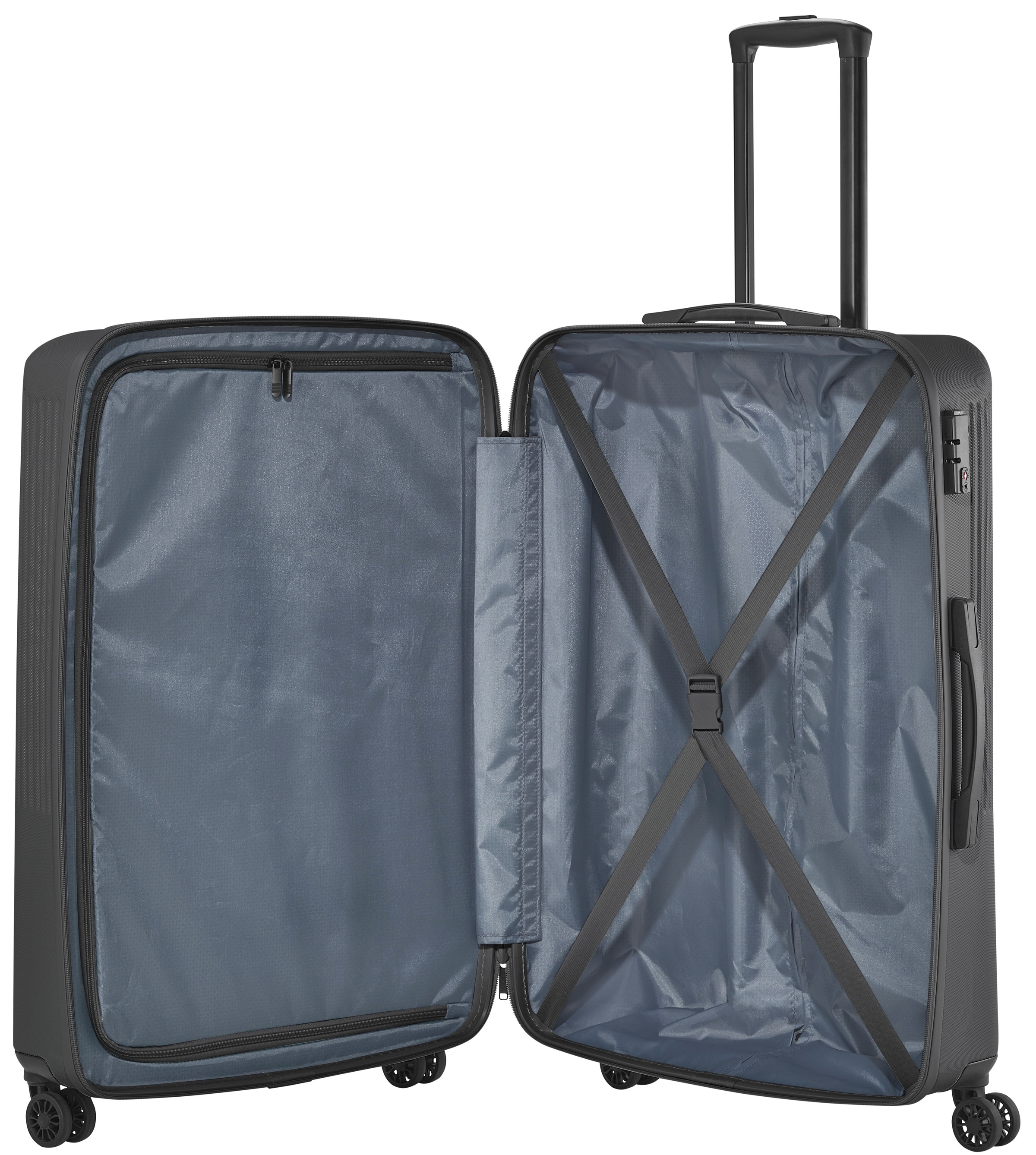 travelite Hartschalen-Trolley »BALI, in verschiedenen Größen und Farben«, 4 Rollen, Hartschallenkoffer Reisegepäck Reisekoffer TSA Schloss