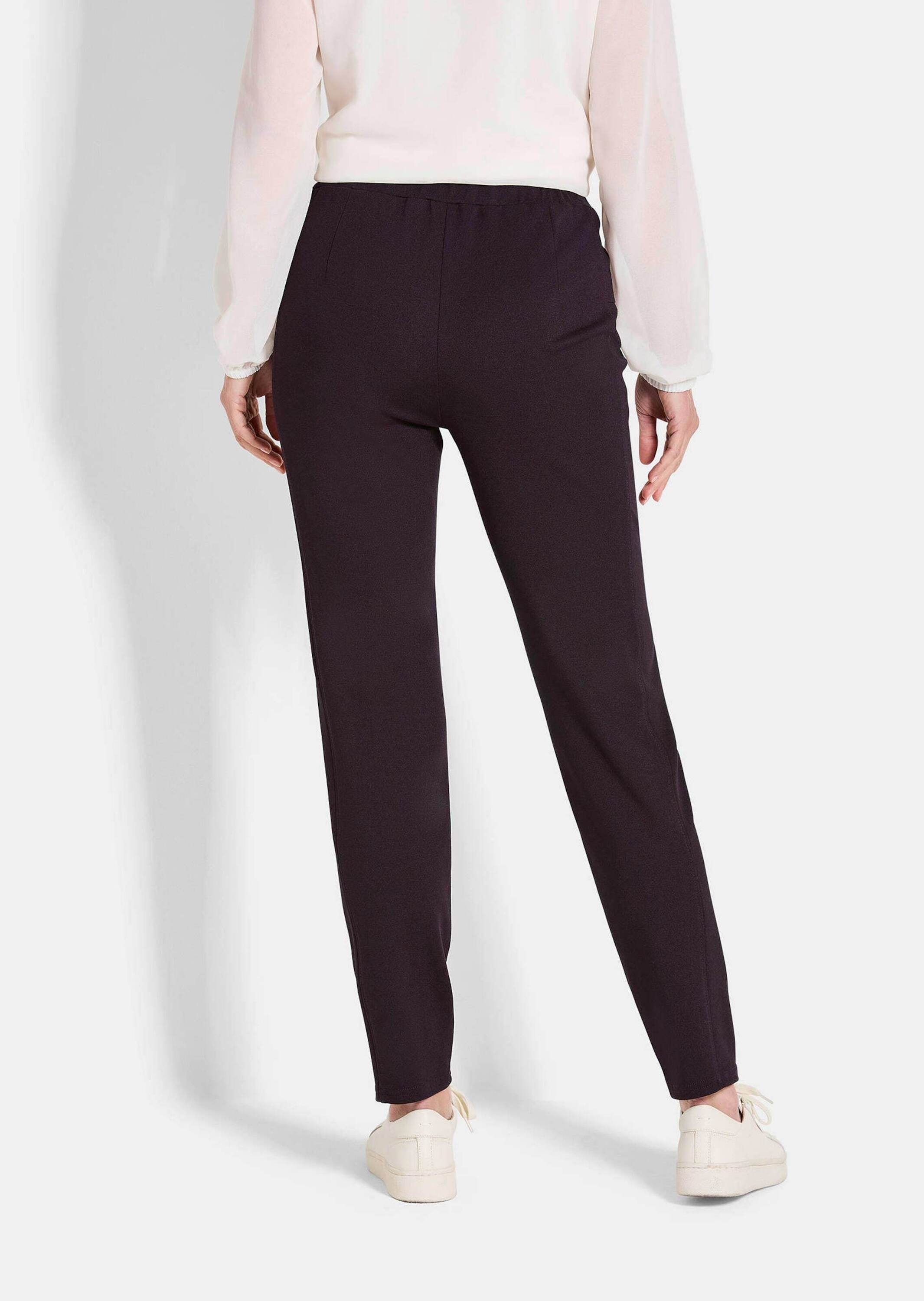 GOLDNER Schlupfhose »Kurzgröße Extra schmale Jerseyhose BELLA mit Schlupfbund«