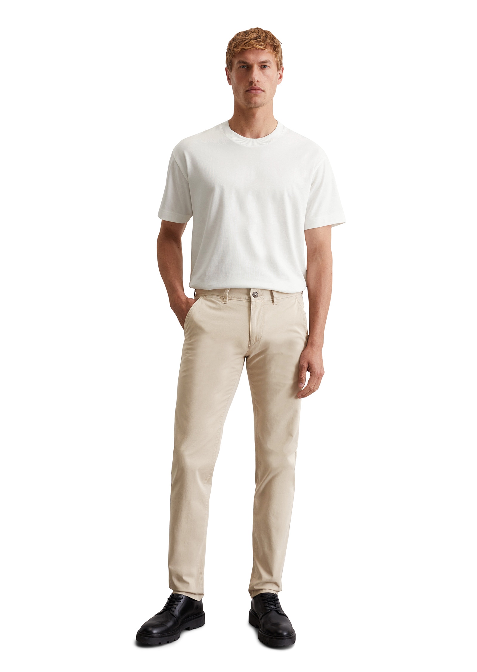 Marc O'Polo Chinohose »aus Bio-Baumwoll-Mix«