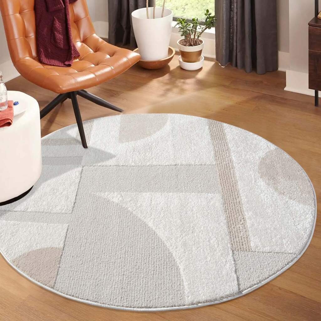 Carpet City Kilimas »LOUNGE 9992« ovali Kurzflor-T...