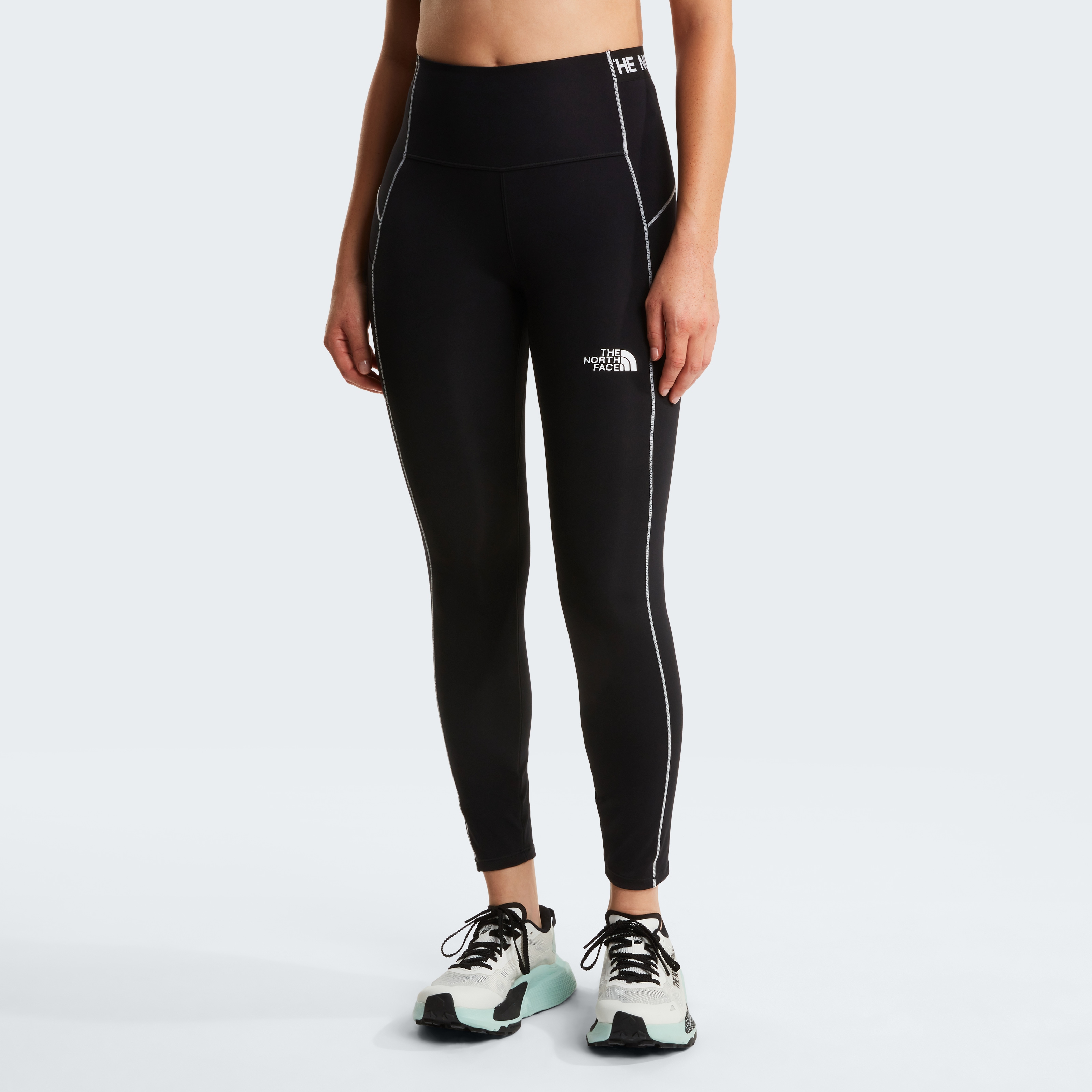 The North Face Funktionstights "W CAMBRENA TIGHTS" sportlicher Stil, bequeme Passform, ohne Verschluss