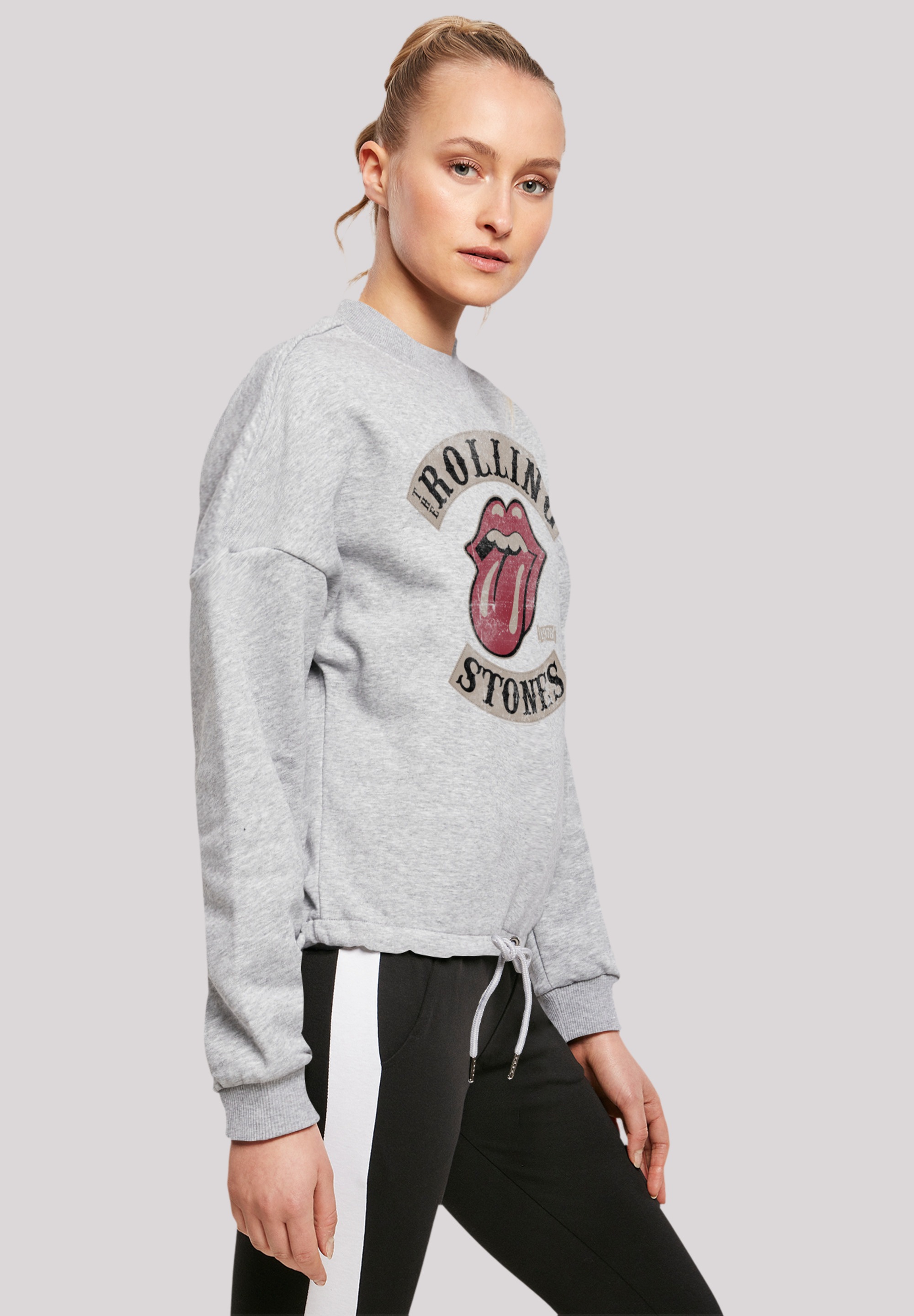 F4NT4STIC Sweatshirt »The Rolling Stones Tour '78 Vector«, Premium Qualität