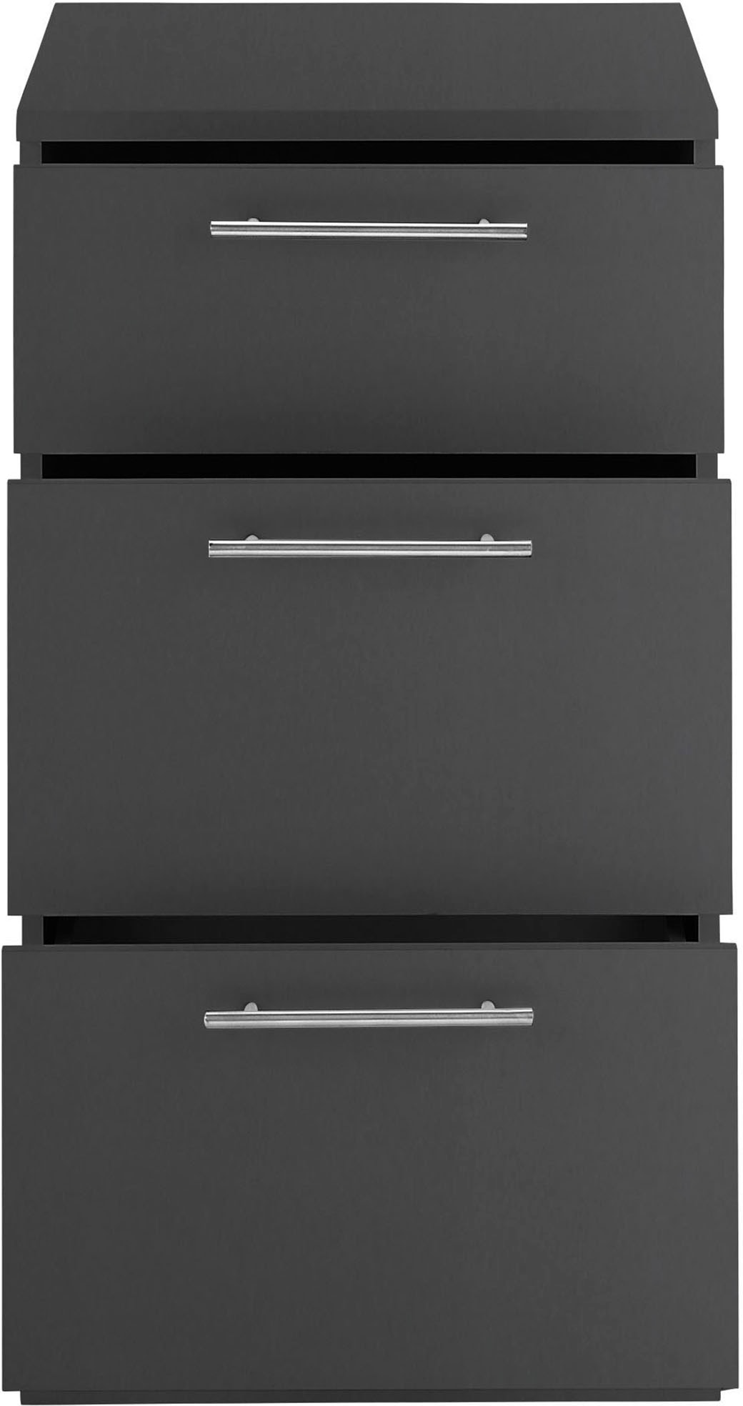 Laundreezy Unterschrank »Laundreezy, Unterschrank BxHxT 50x92x68 cm« 1 Stk. tlg. Breite 50cm, Softclose, 3 Auszüge, höhenverstellbare Füße