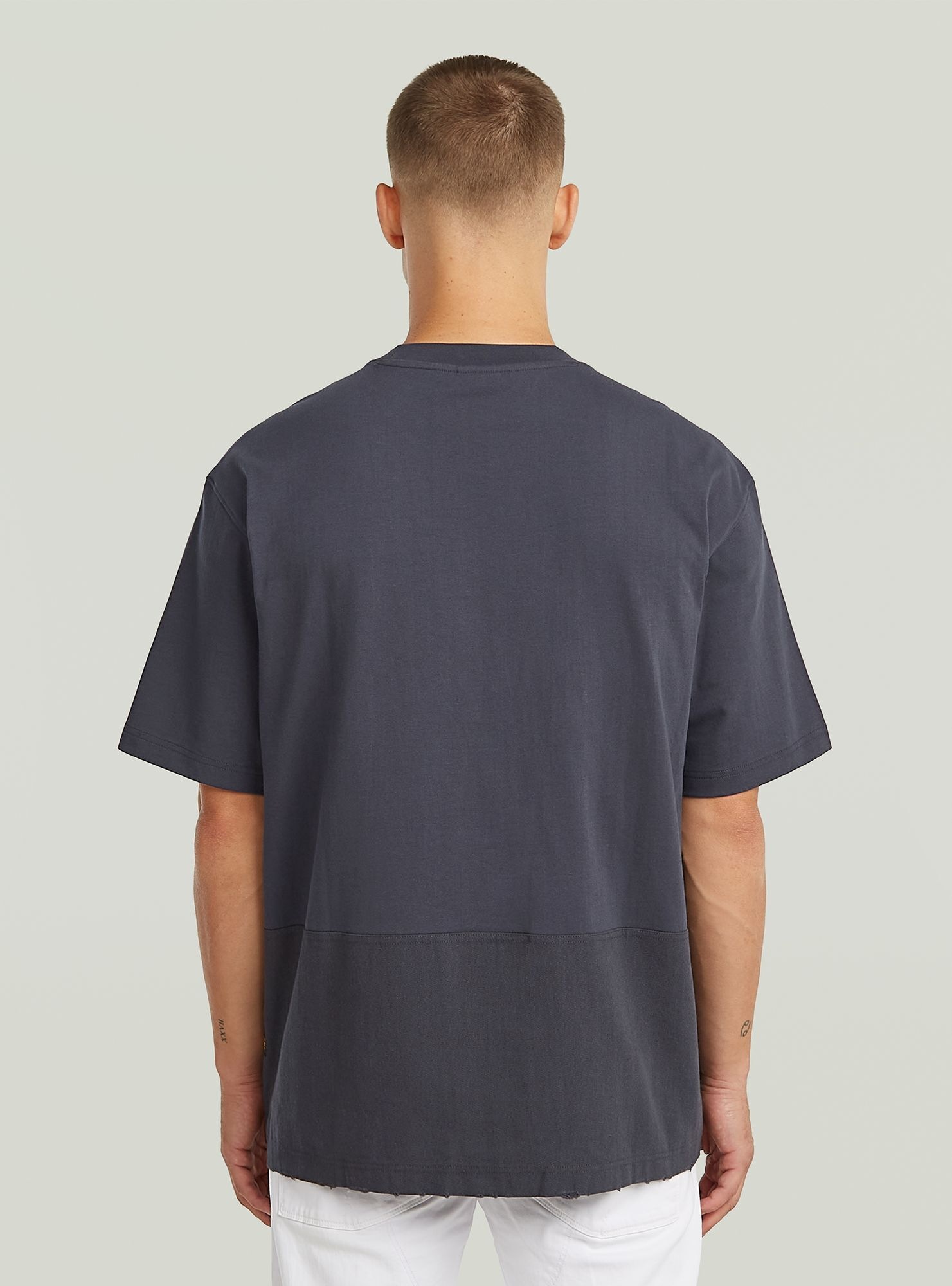 G-STAR T-Shirt "Utility Fabric Mix T-Shirt" günstig online kaufen