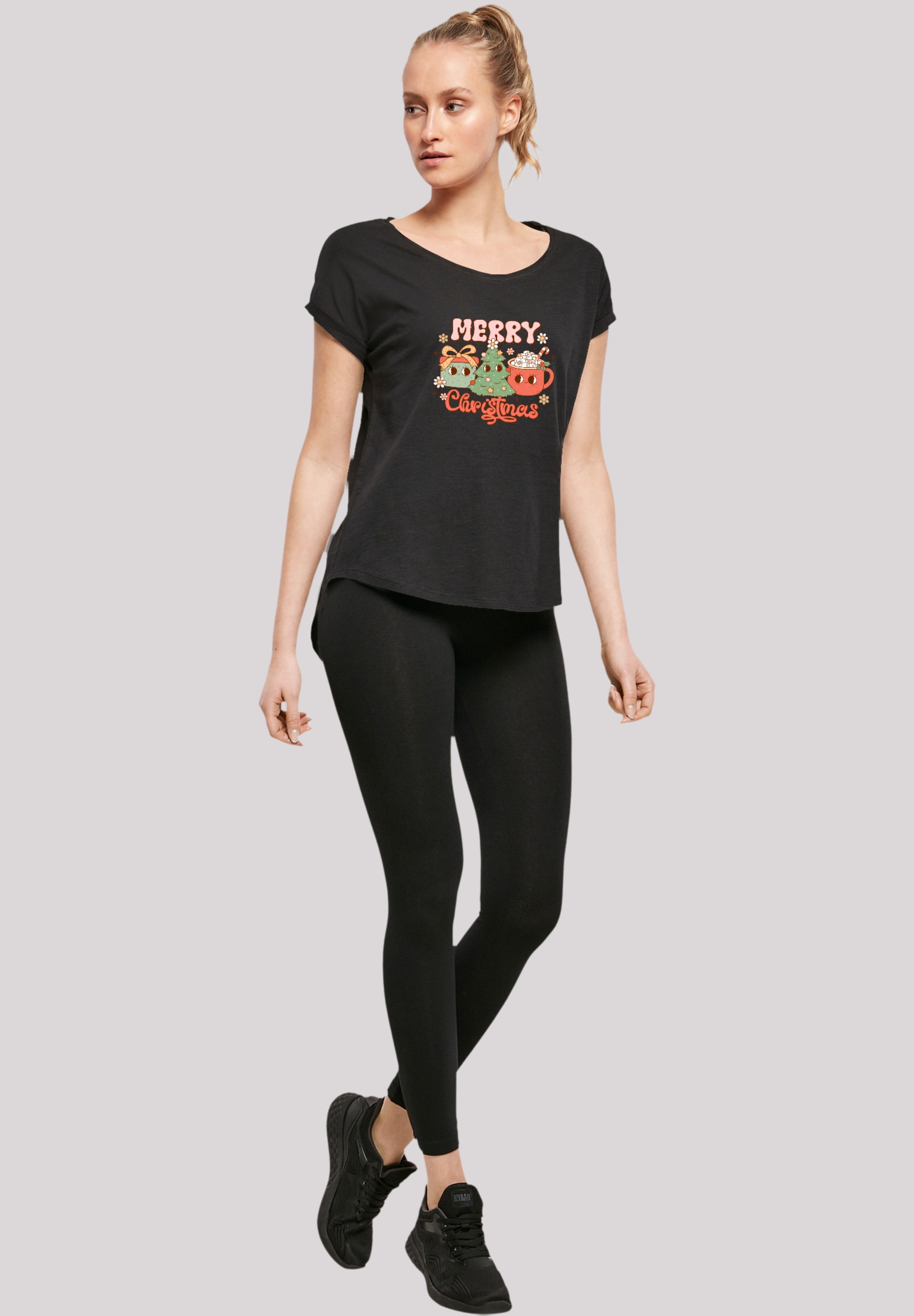 F4NT4STIC T-Shirt »Merry Weihnachten Cozy And Cute«, Premium Qualität, Weihnachts-Kollection
