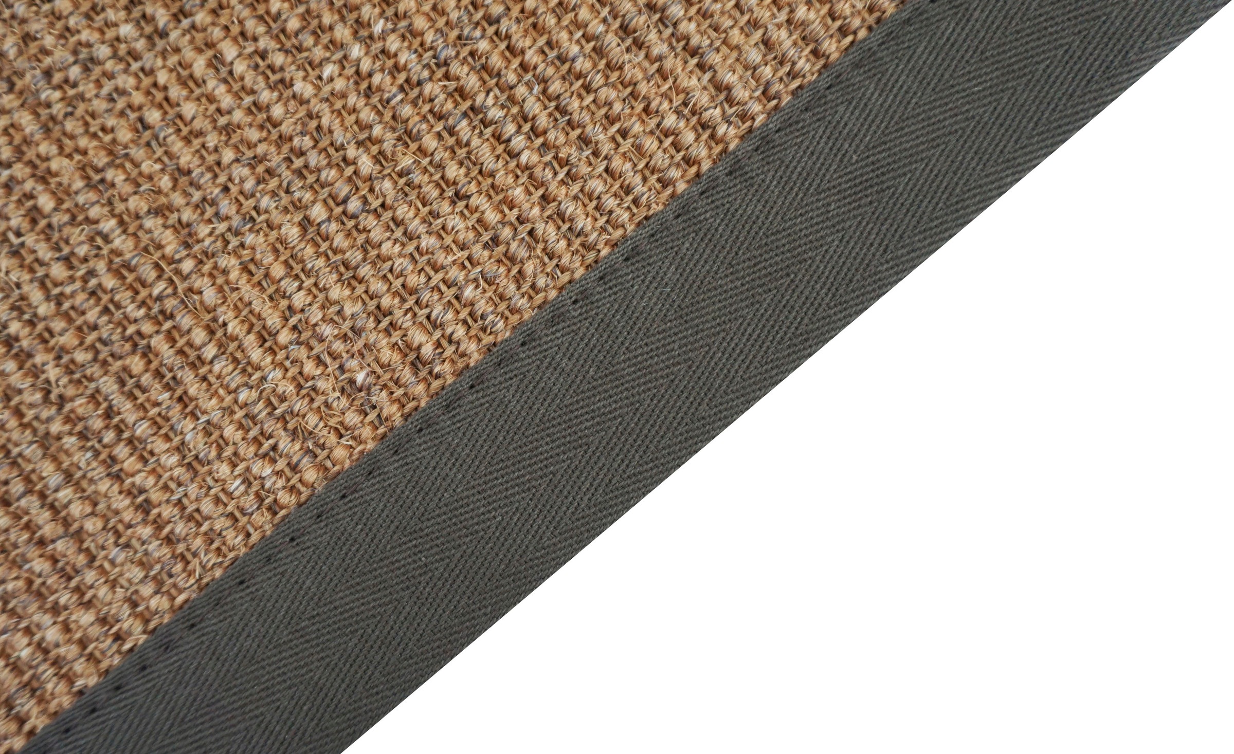 Sisalteppich ASTRA "Manaus" Gr. 2, braun, B:80cm H:6mm L:160cm, Sisal, Teppiche, Sisalteppich, echtes Sisalprodukt, Wohnzimmer 3