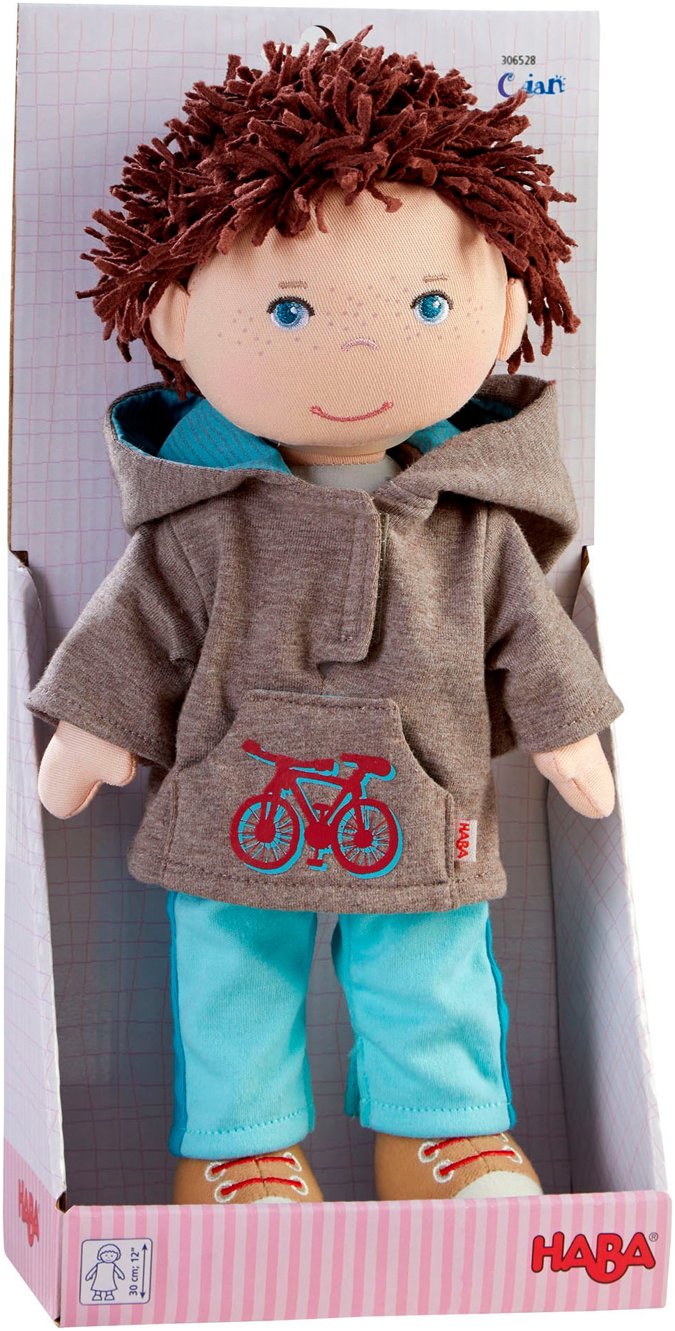 Haba Stoffpuppe »Lian«, Mit Hoodie und Hose