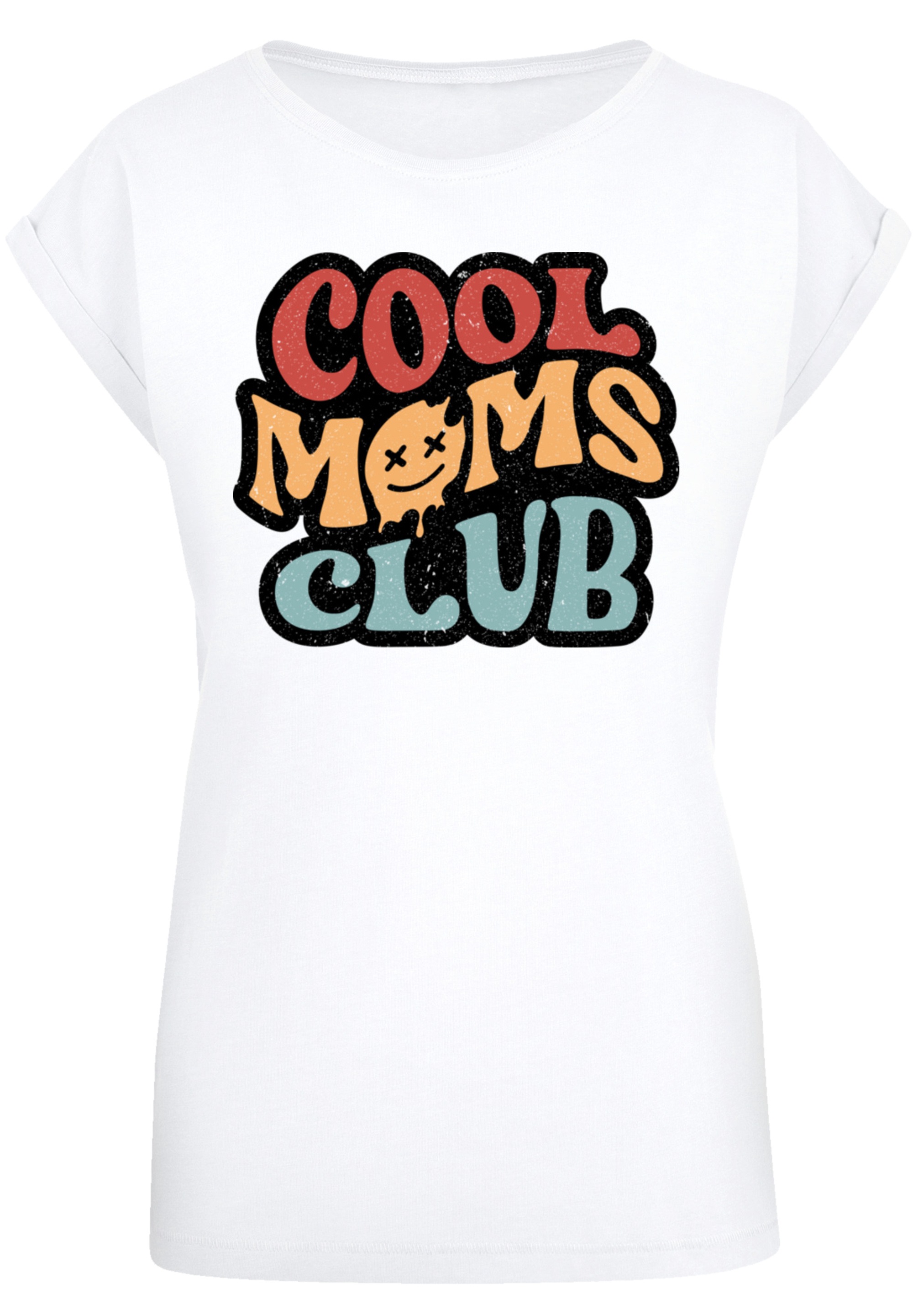 F4NT4STIC T-Shirt »Cooler Moms Club Muttertag Retro Vibe«, Premium Qualität