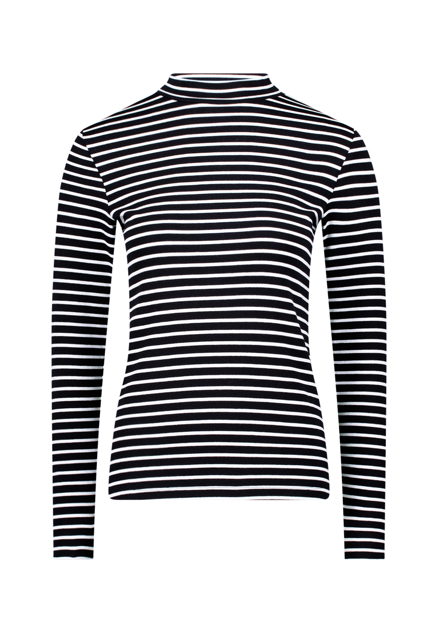 Zero Kurzarmshirt »Damen mit Stehkragen« 1 tlg. Plain/ohne Details