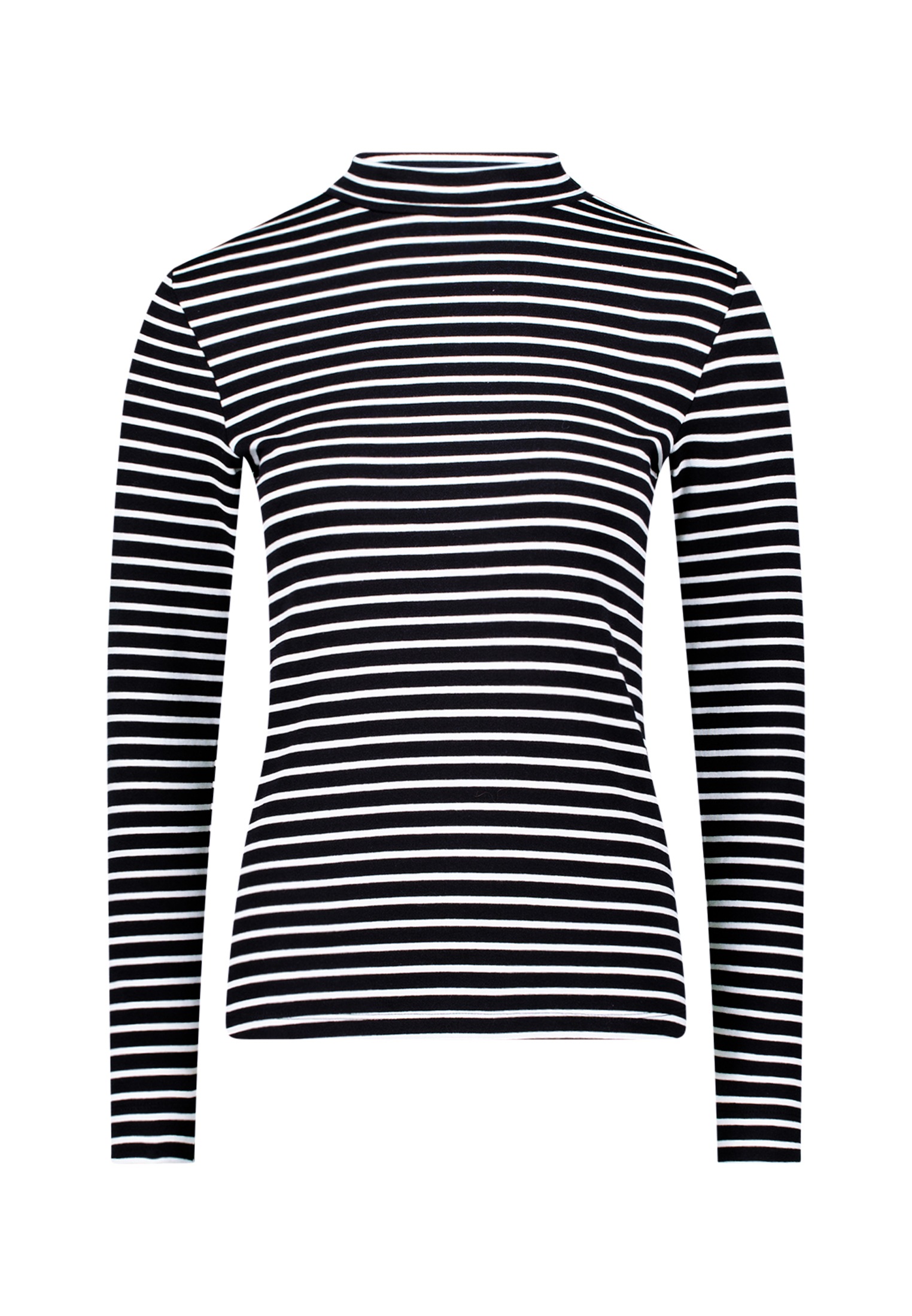 Zero Kurzarmshirt "Damen mit Stehkragen" 1 tlg. Plain/ohne Details günstig online kaufen