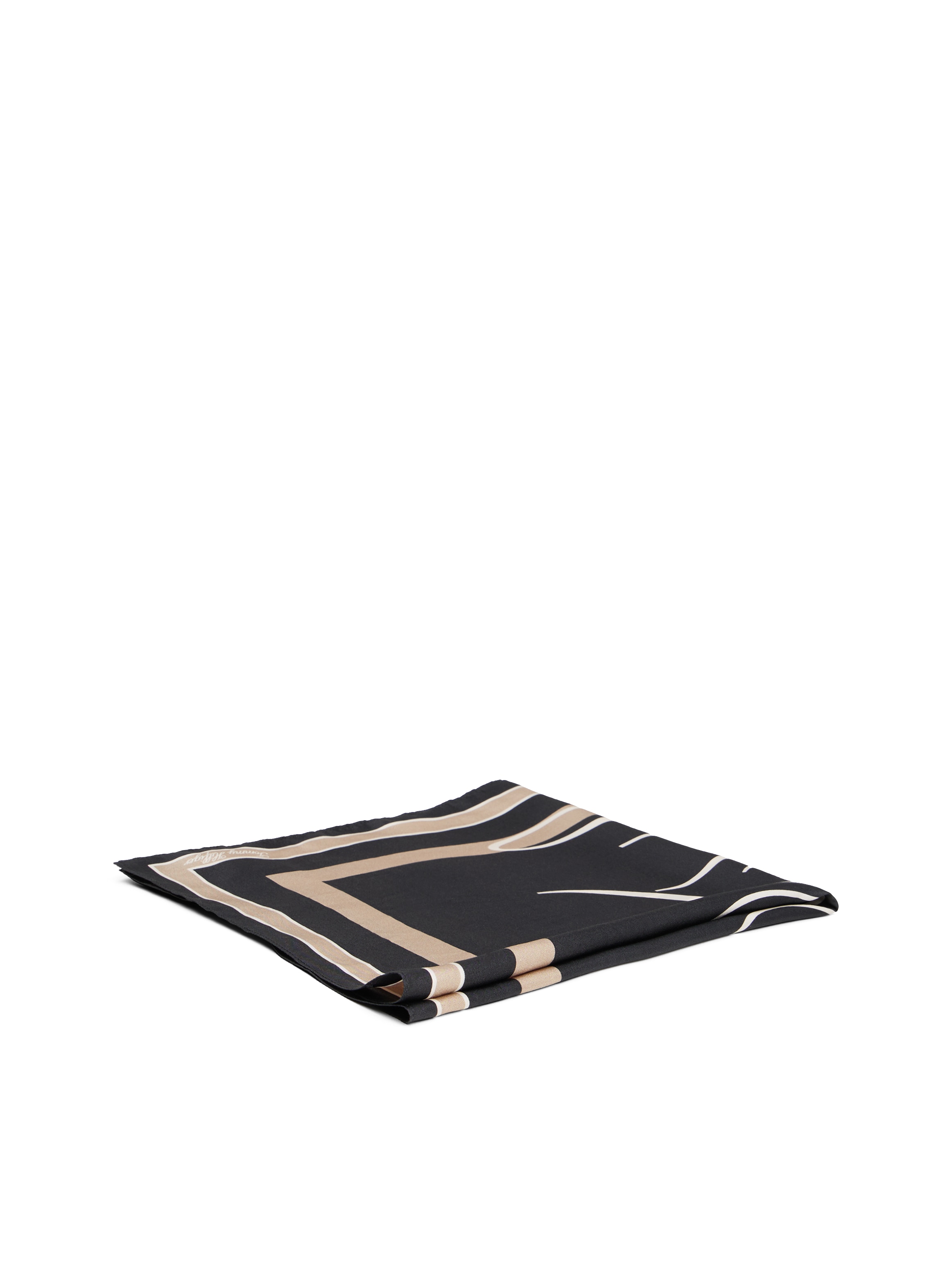 Tommy Hilfiger Halstuch "TH HERITAGE SCRIPT SILK SCARF", quadratisch, aus r günstig online kaufen