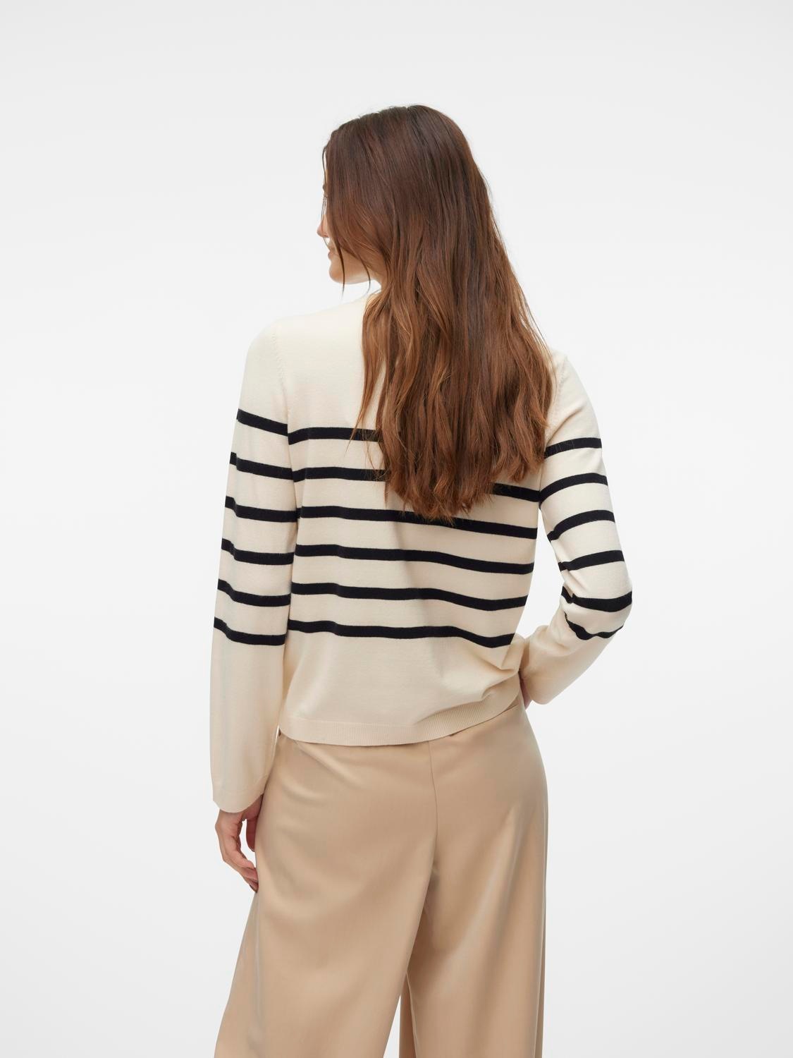 Thumbnail - Vero Moda Rundhalspullover "VMSABA PLAIN LS O-NECK PULLOVER GA NOOS"