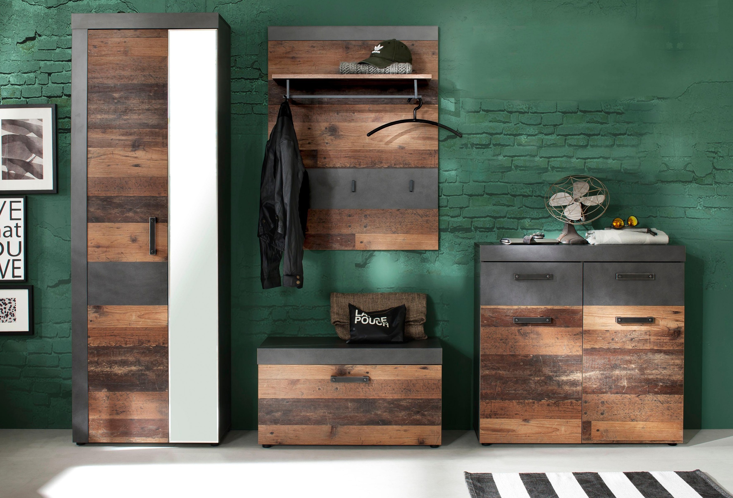 INOSIGN Garderoben-Set "Ilana" Set, 4 Stk. tlg. günstig online kaufen