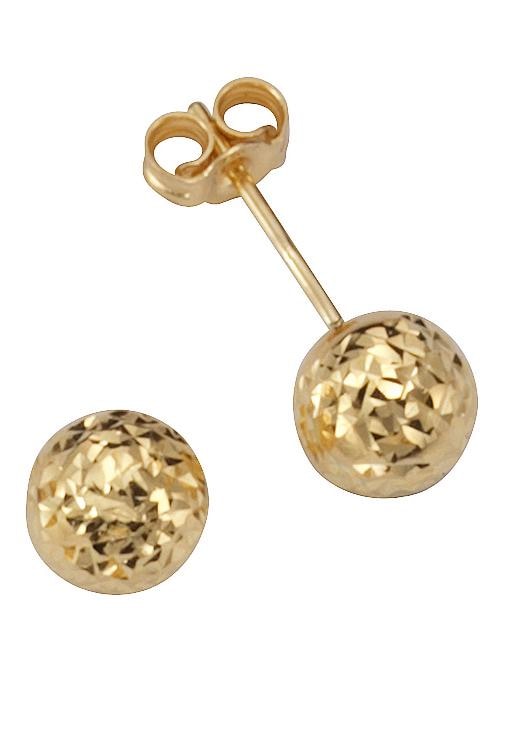 Firetti Paar Ohrstecker »Schmuck Geschenk Gold 375 Ohrschmuck rund diamantiert«