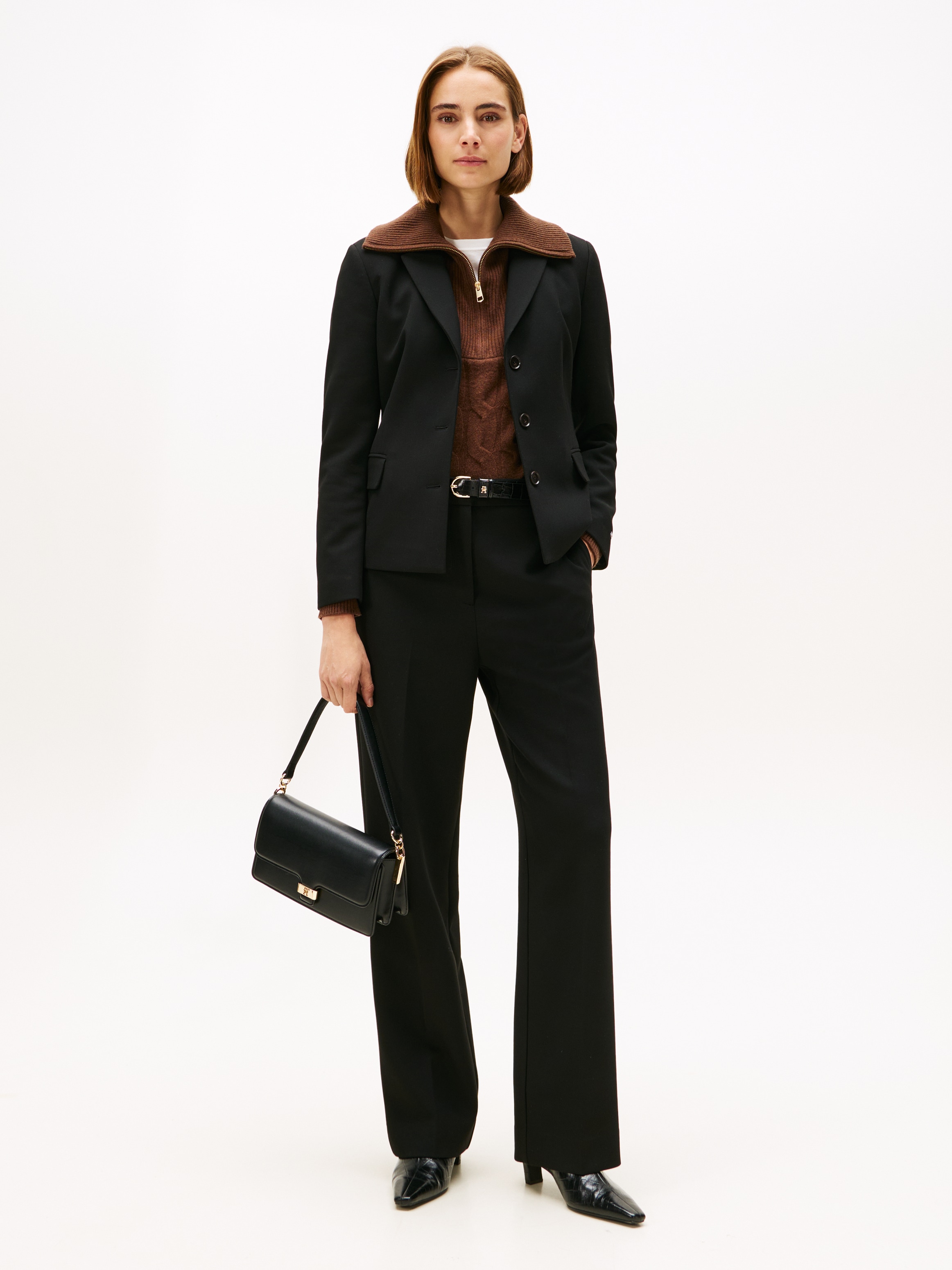 Tommy Hilfiger Anzughose »PUNTO RELAXED STRAIGHT PANT«