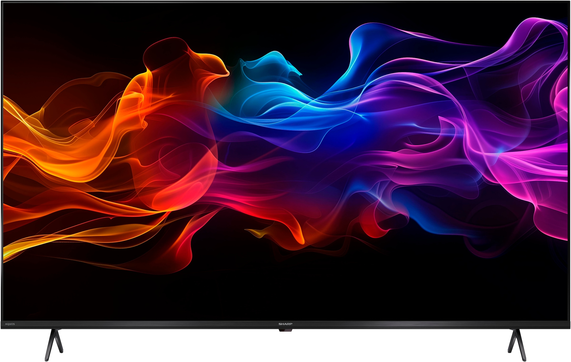 Sharp QLED-Fernseher »4T-C55HP_«, 4K Ultra HD, Google TV-Smart-TV