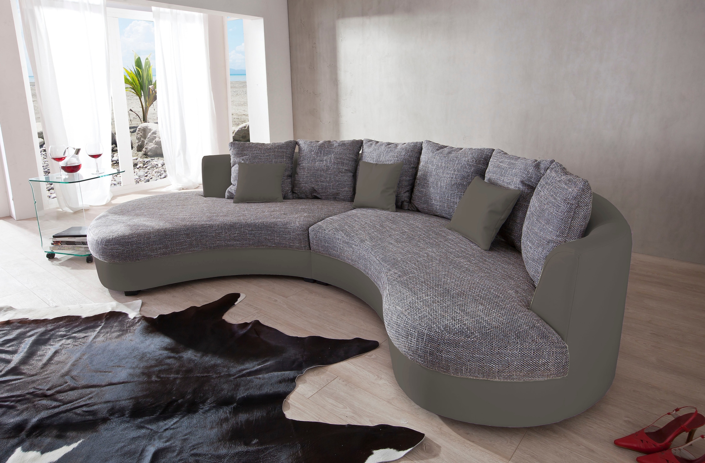 INOSIGN Ecksofa "Limoncello organische Formensprache, L-Form", ergonomische günstig online kaufen