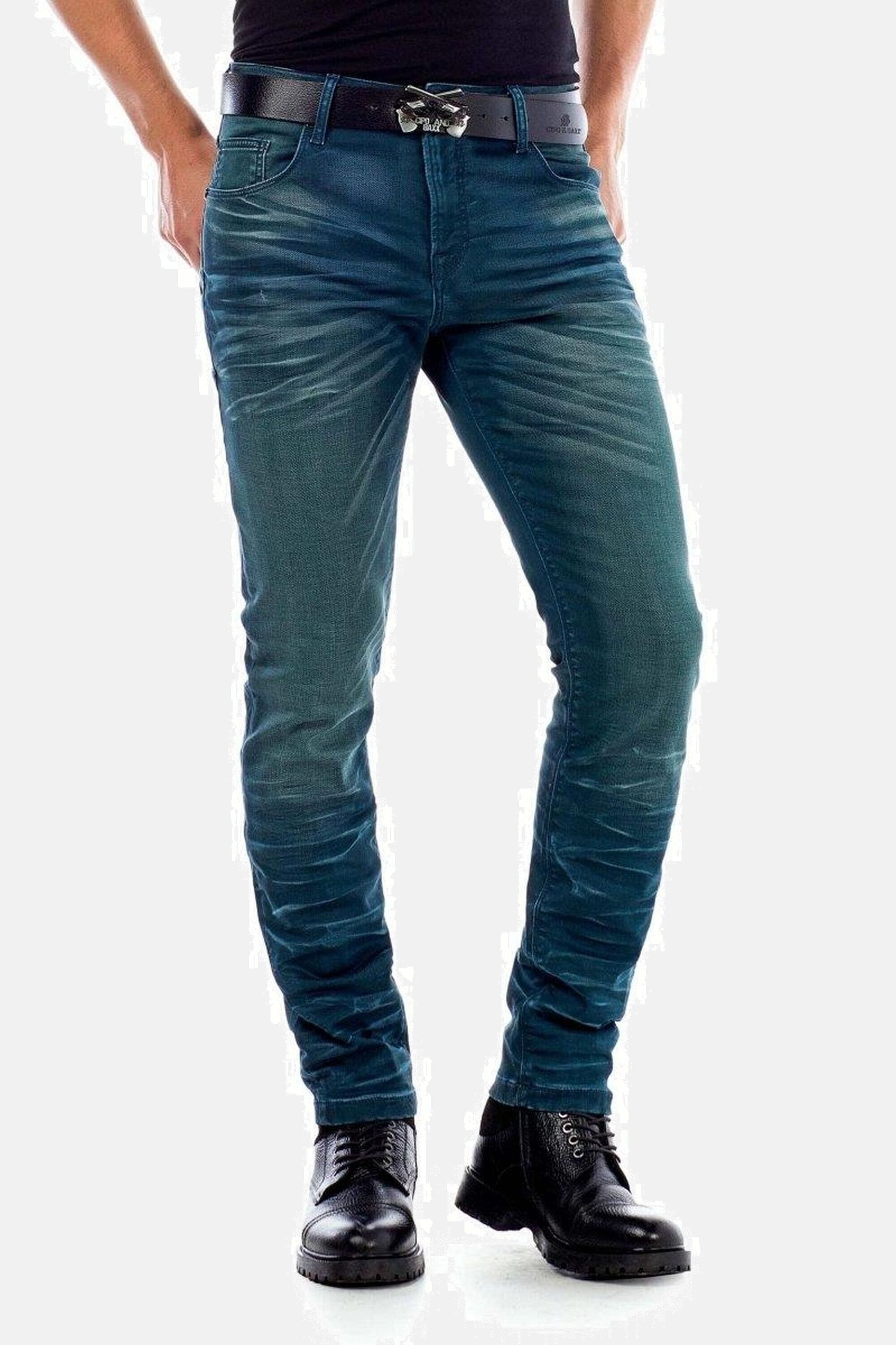 Cipo & Baxx Slim-fit-Jeans "Jeans", im 5-Pocket Style, CD-492