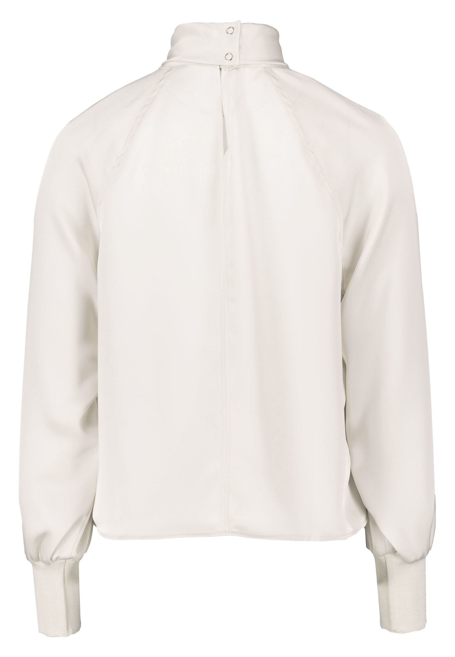 Zero Satinbluse »zero Satinbluse mit Rollkragen«