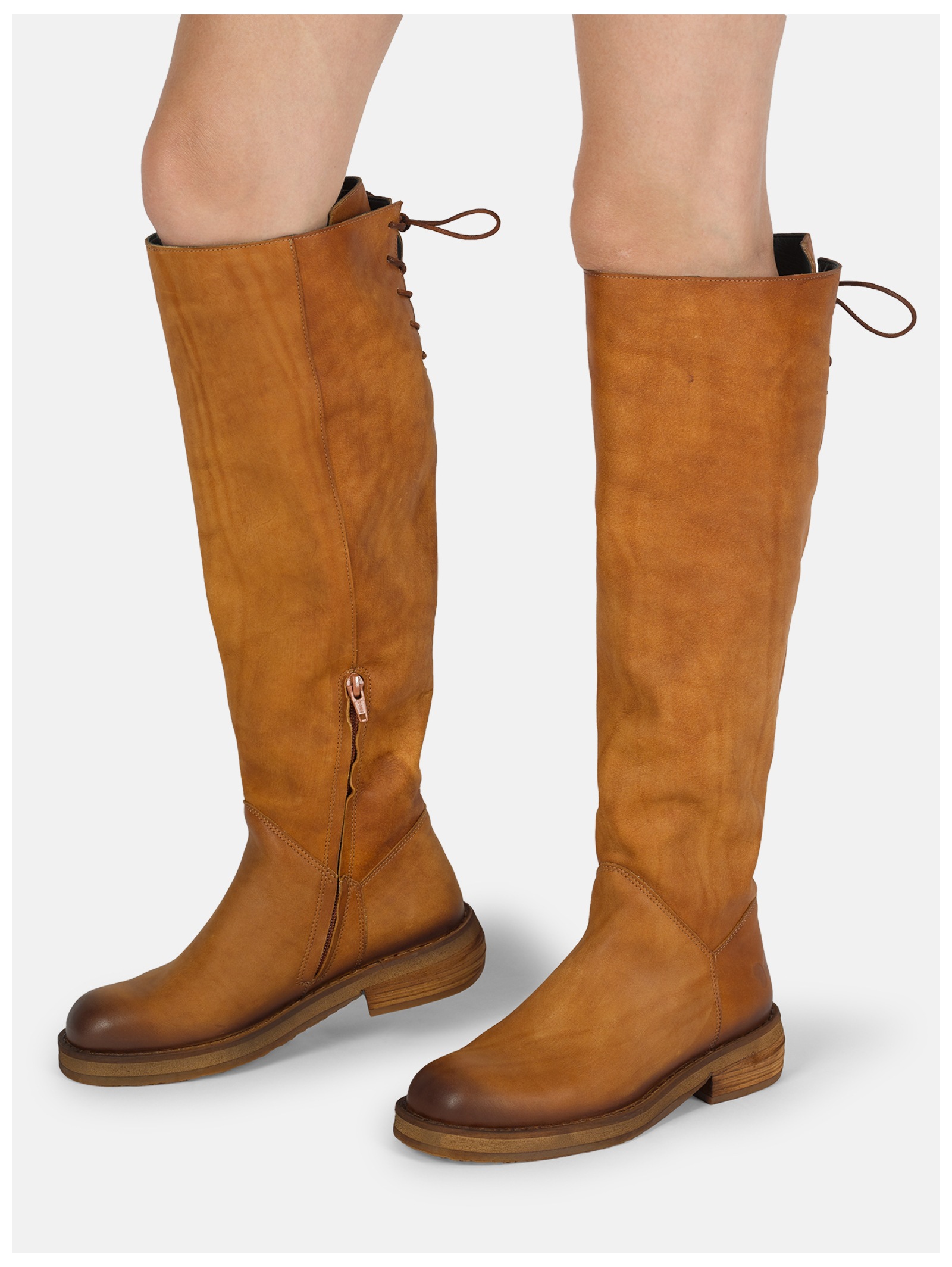 Felmini Overkneestiefel »Felmini Stiefel Leder«