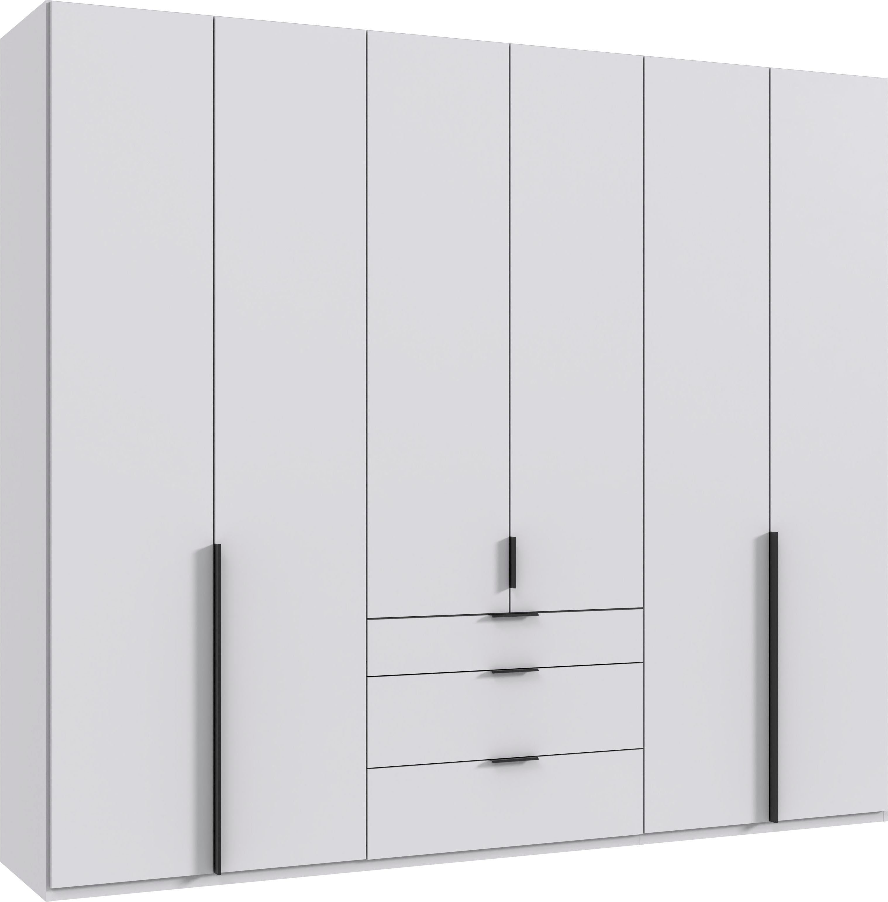 Wimex Drehtürenschrank "Mugano" mit langen oder kurzen Griffen aus Metall, in vielen Breiten, 208 oder 236 cm hoch, Made in Germany