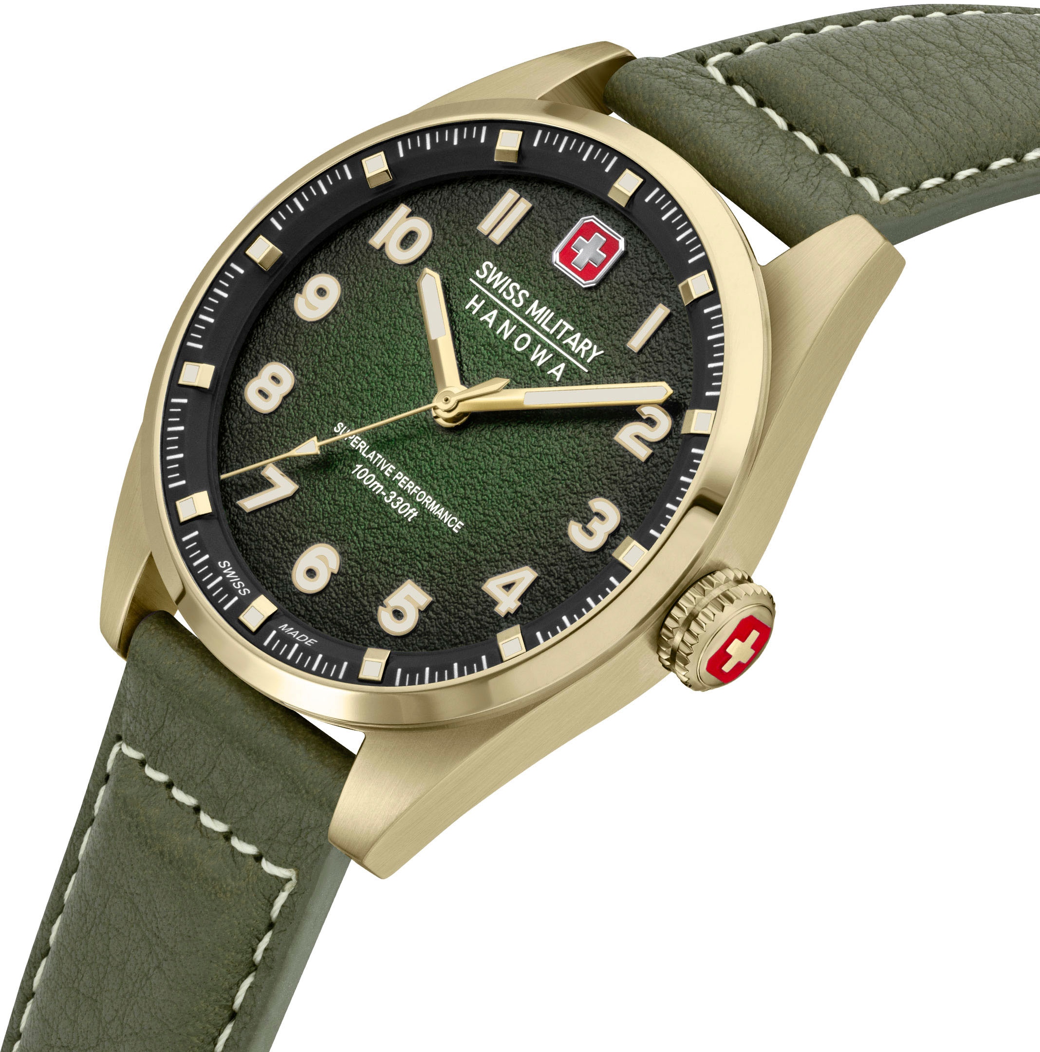 Military BAUR Schweizer SMWGA0001550« »GREYHOUND, | kaufen Swiss Hanowa Uhr ▷