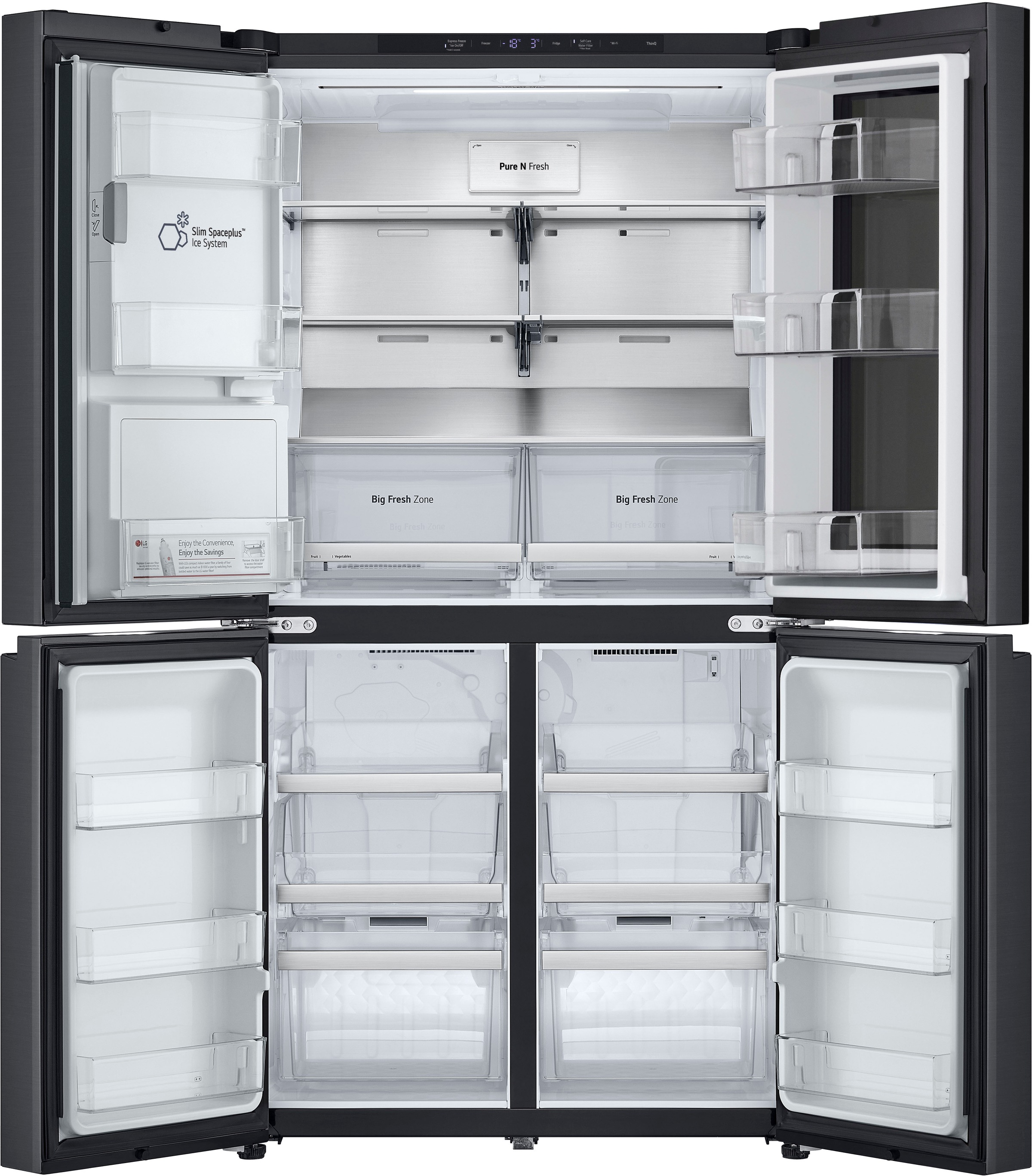 LG Multi Door »GMG960EVJE«, InstaView® Multi-Door