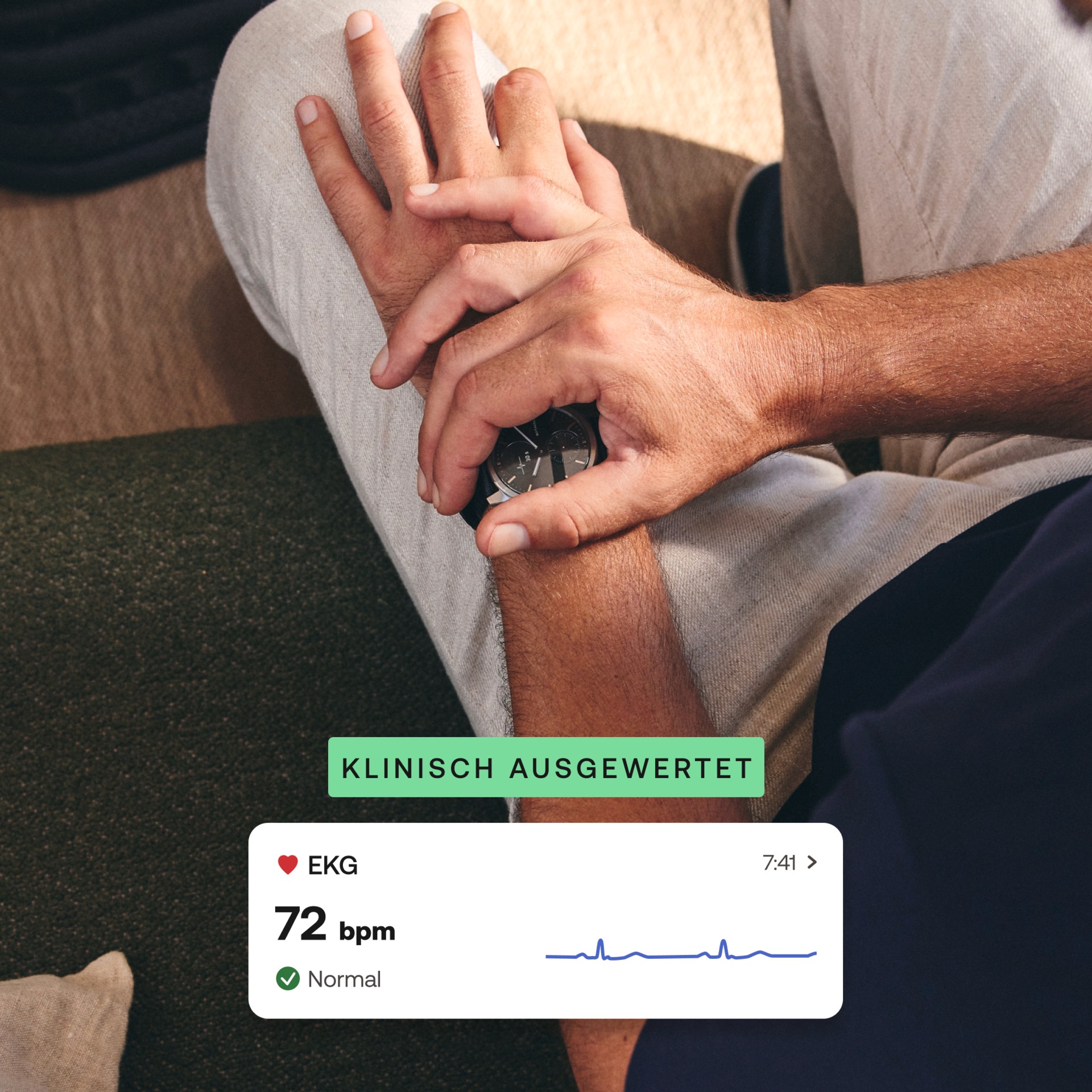 Withings Smartwatch »ScanWatch 2 (42 mm)«, (1,6 cm / 0,63 Zoll),)