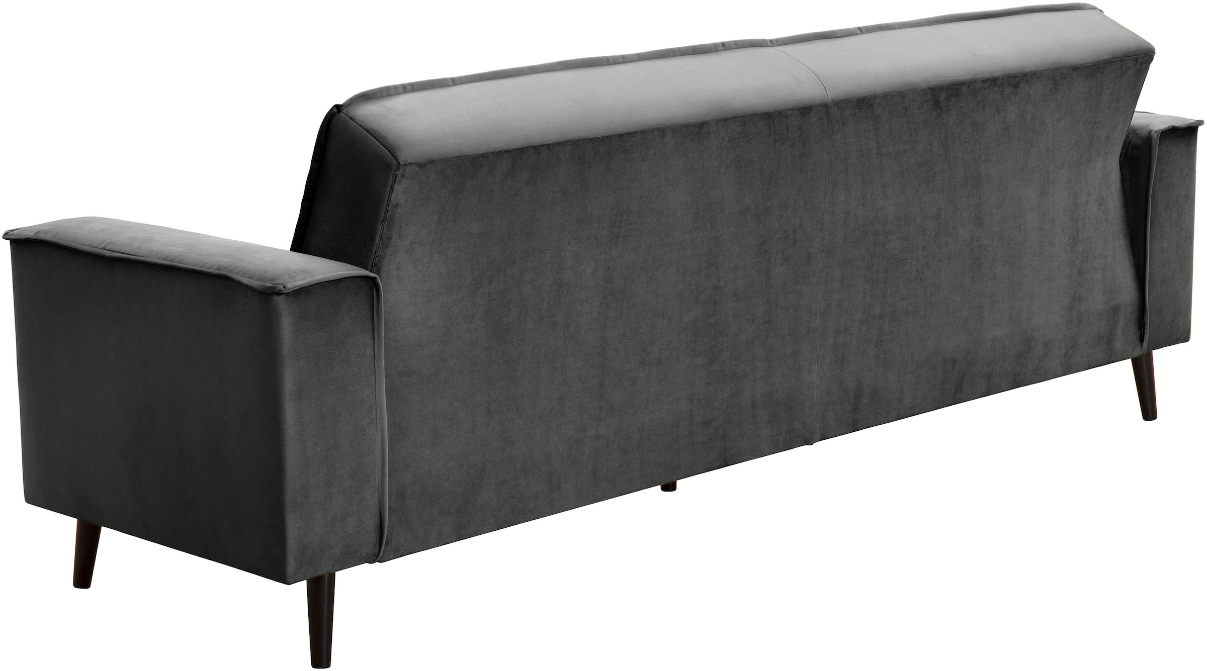 Max Winzer® Schlafsofa »Jersey, 3-Sitzer, Sofa in exklusivem Design, mit Strasssteinen«, handgefertigt, hochwertige Konstruktion, Samtvelours, mit Bettfunktion