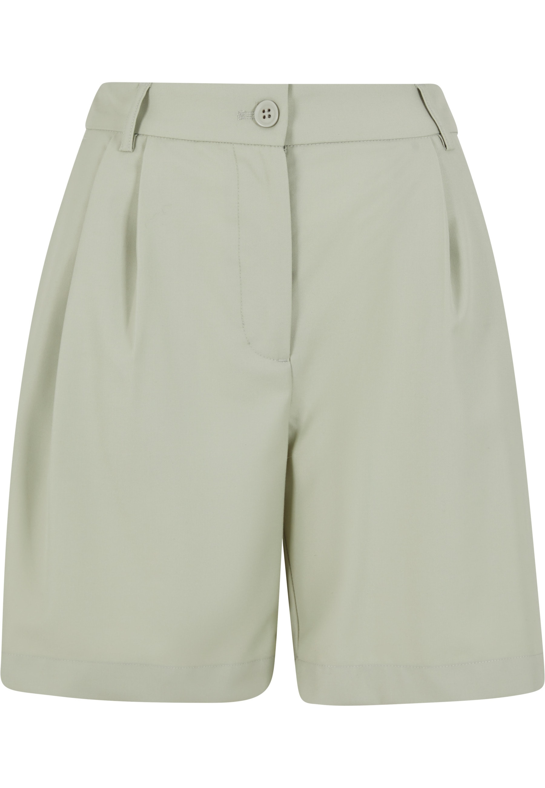 URBAN CLASSICS Shorts "Urban Classics Ladies Pleated Bermuda Shorts" günstig online kaufen
