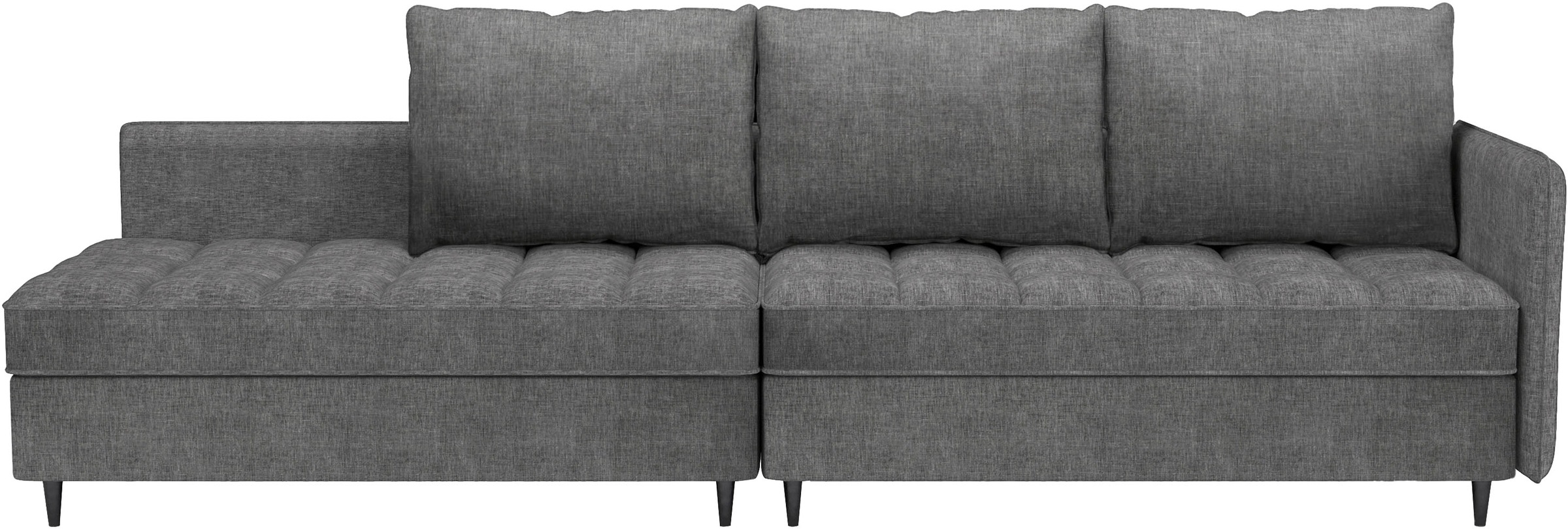 Dorel Home Ecksofa "LINDHUS, L-Form, 4 verschiedene Stellvarianten, Lounge- günstig online kaufen
