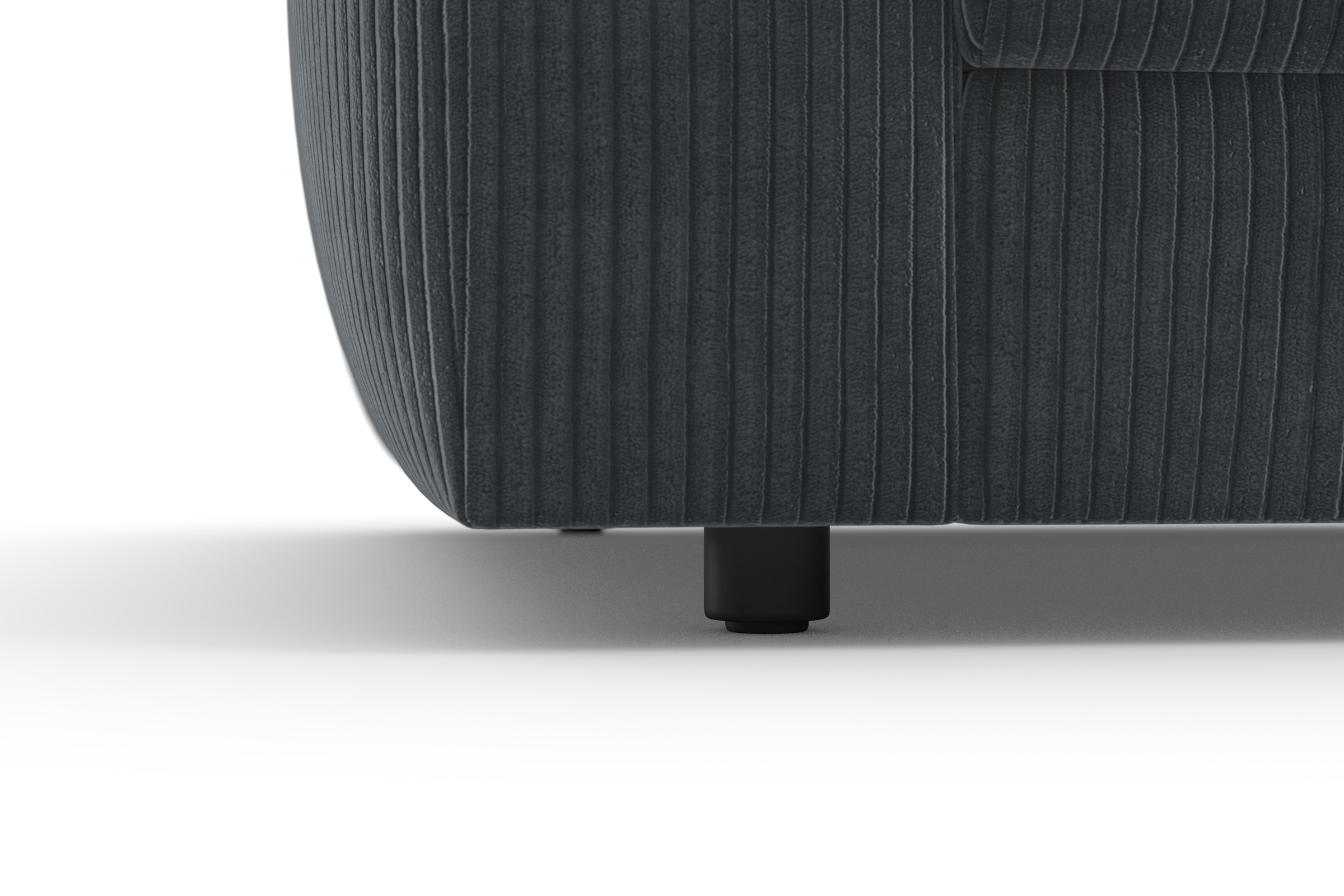 TRENDMANUFAKTUR Big-Sofa »Bourbon, Designsofa,«, mit extra hohem Sitzkomfort, in trendigem Cord Bezug erhältlich