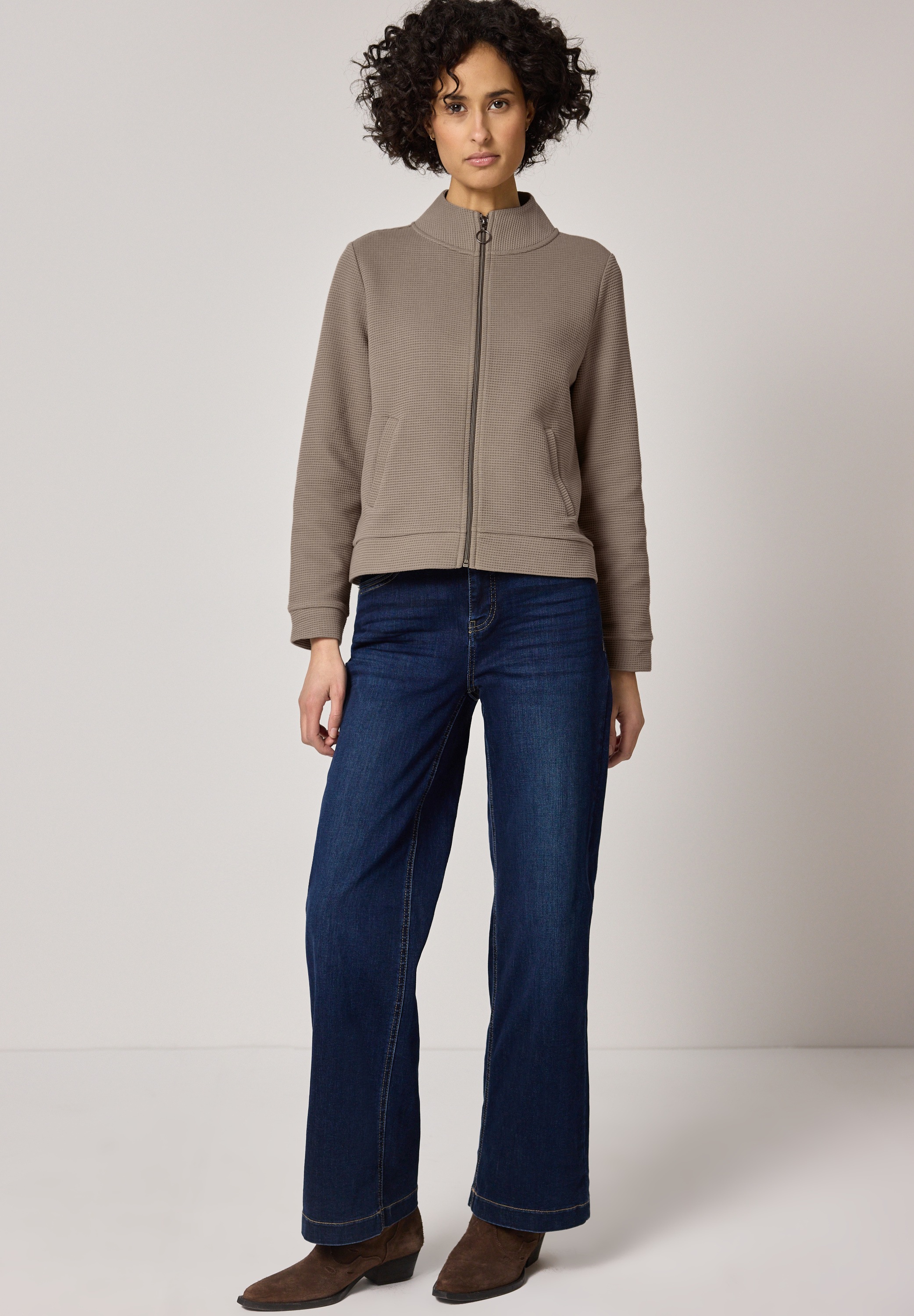 STREET ONE Cardigan aus reiner Baumwolle