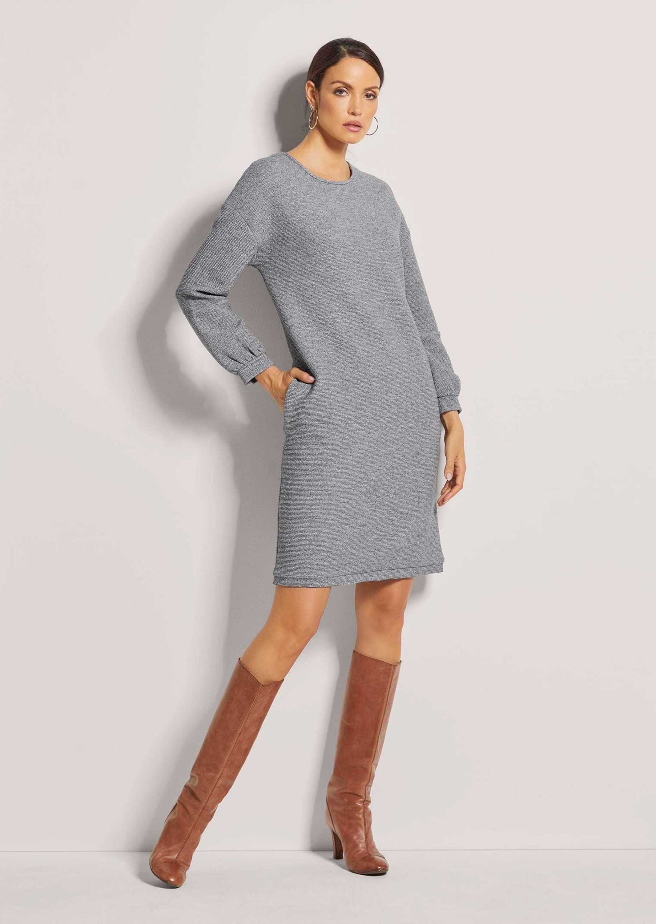 MADELEINE Sommerkleid "Kleid Lässiges Rundhals-Kleid mit Taschen" günstig online kaufen