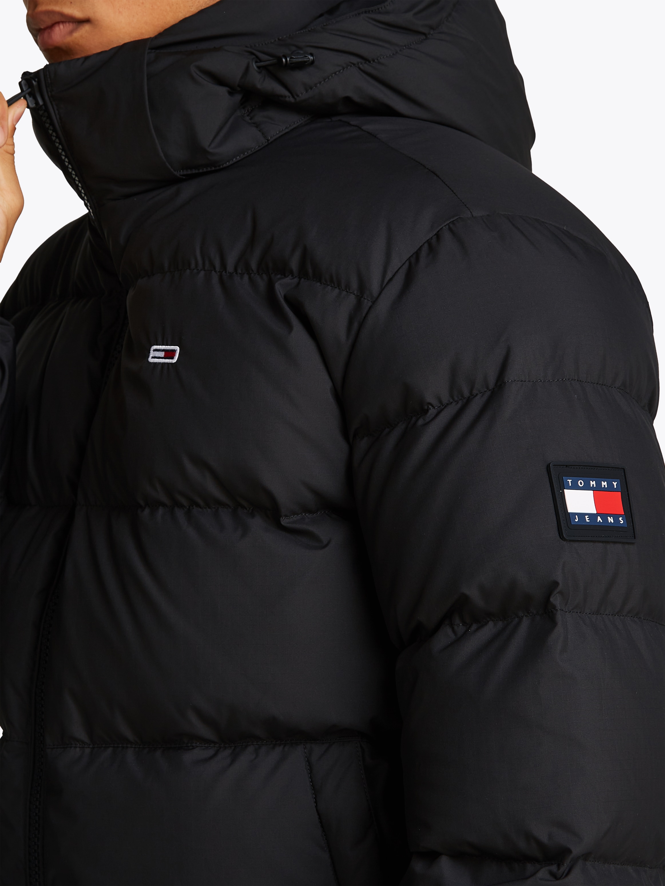 Tommy Jeans Steppjacke »TJM ESSENTIAL DOWN JACKET EXT«, mit Kapuze