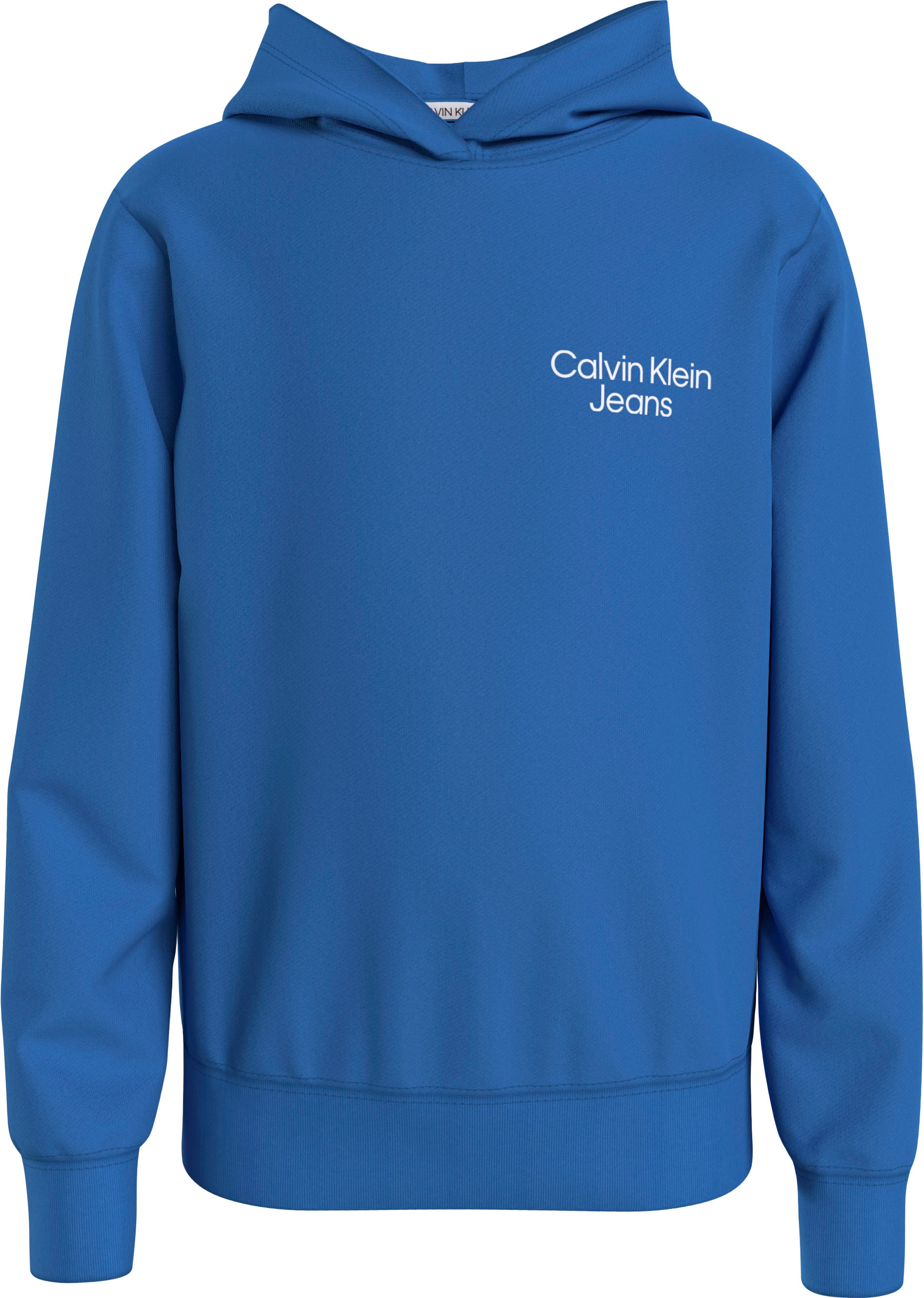 Calvin Klein online Sweatshirt Jeans mit HOODIE«, bestellen »CKJ Logodruck STACK LOGO | BAUR