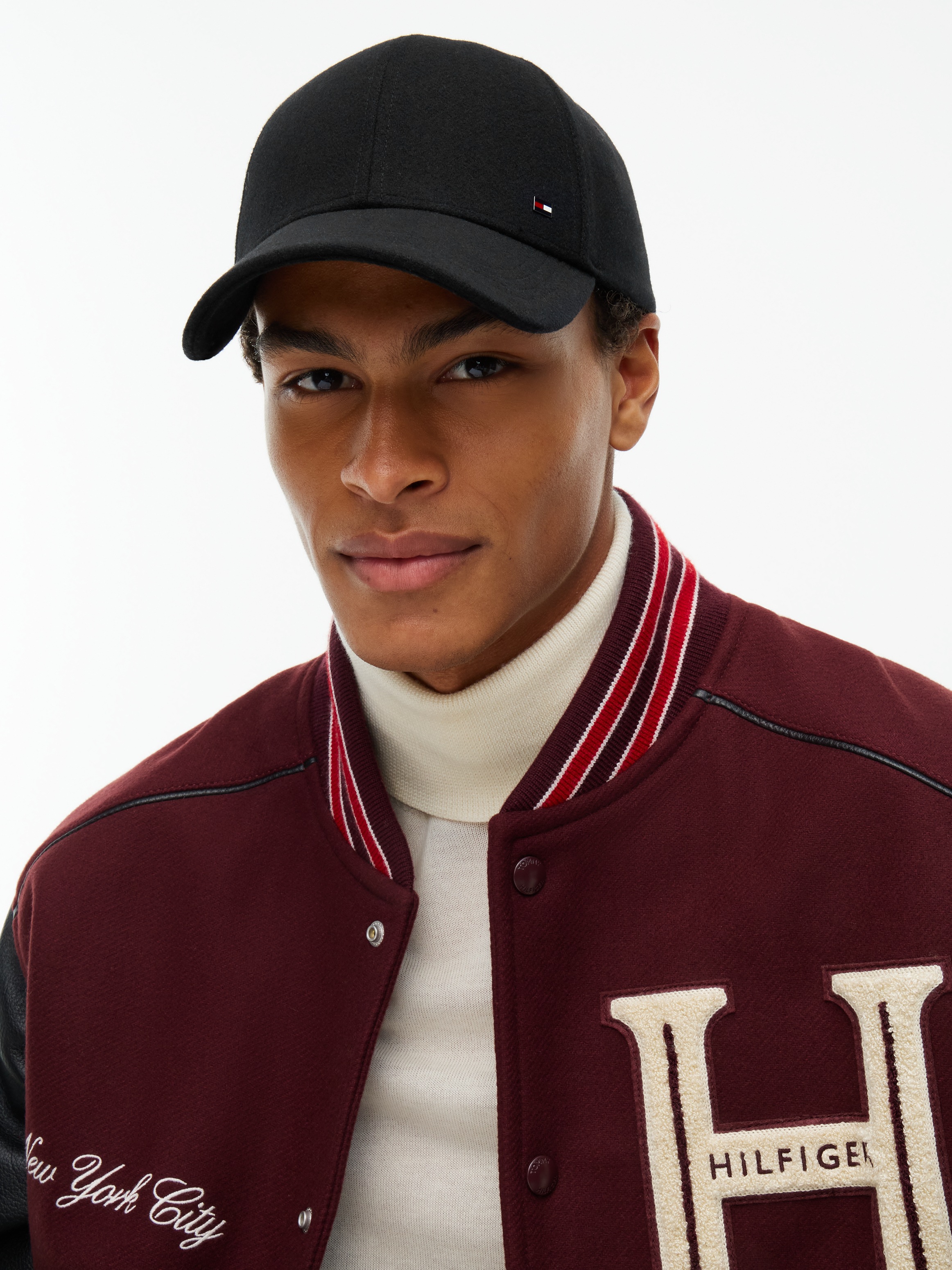 Tommy Hilfiger Baseball Cap »TH 6 PANEL MELTON CAP«