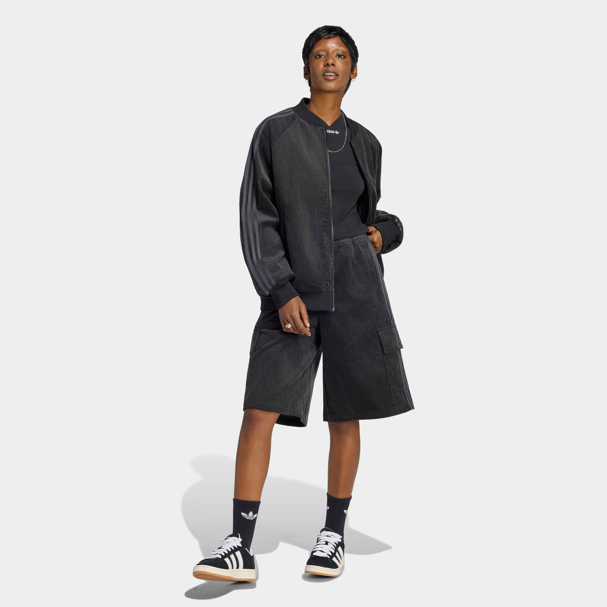 adidas Originals Outdoorjacke »CORDUROY SST ORIGINALS, OVERSIZED« mit Reißverschluss, aus Baumwolle, für Erwachsene