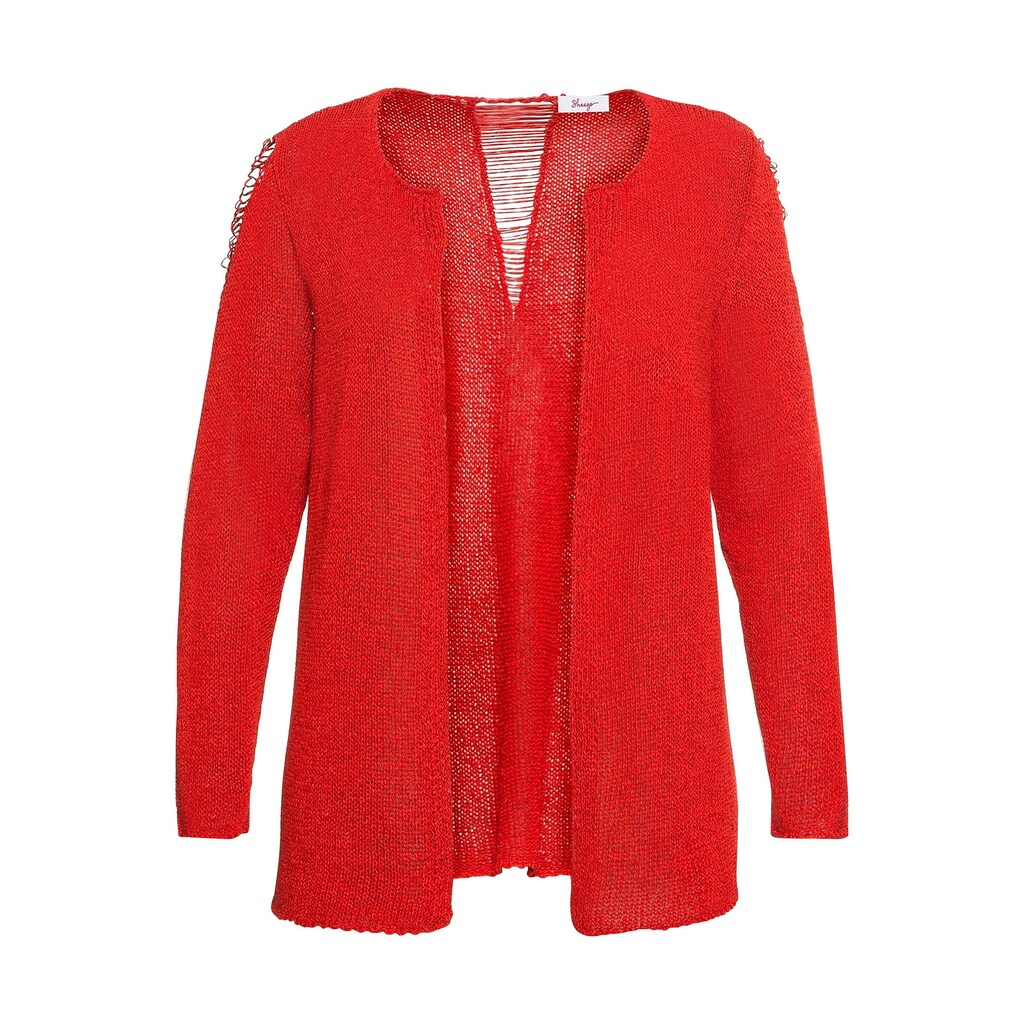 Sheego Cardigan »Strickjacke«