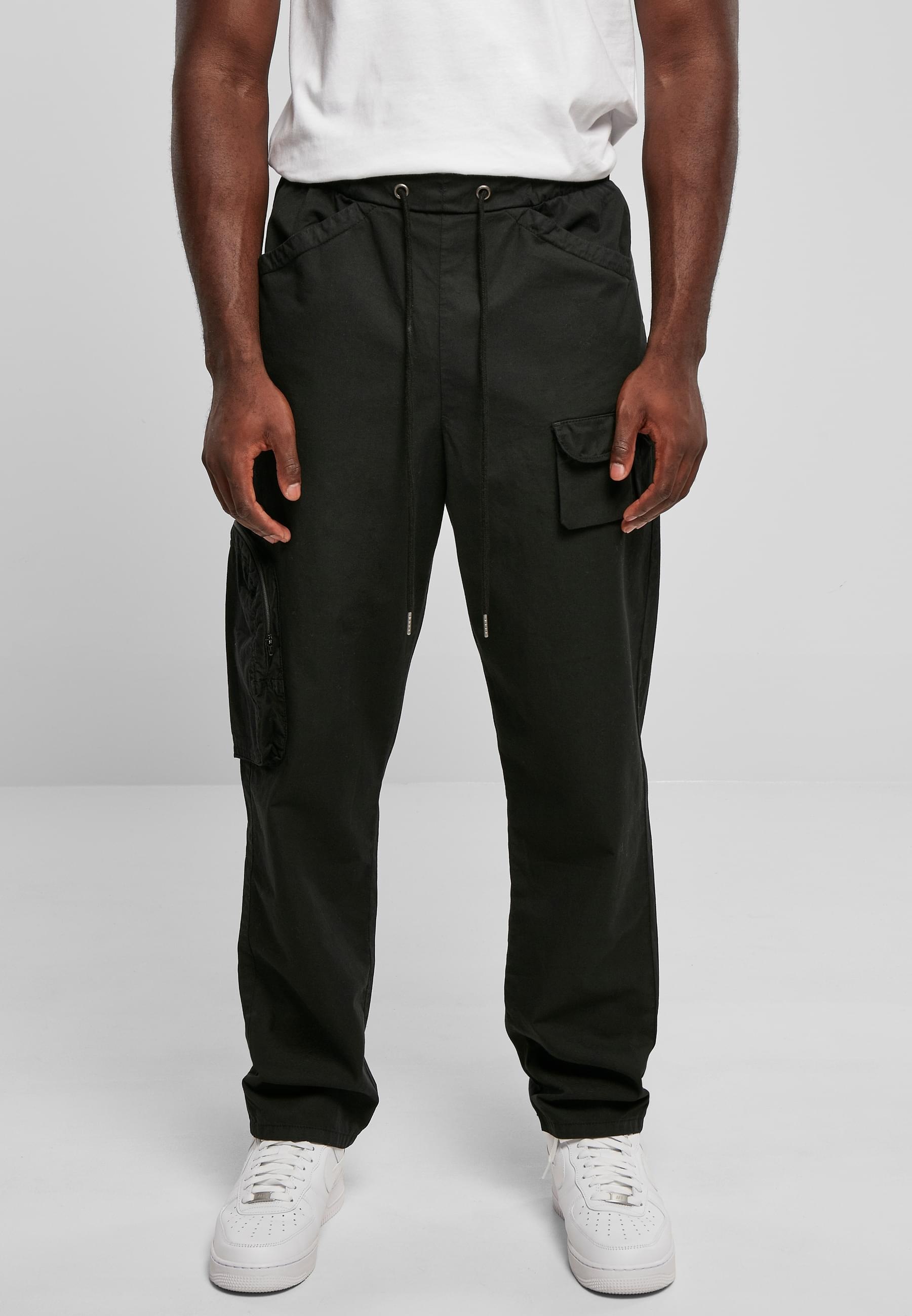 URBAN CLASSICS Cargohose »Urban Classics Herren Asymetric Pants«, (1 tlg.)