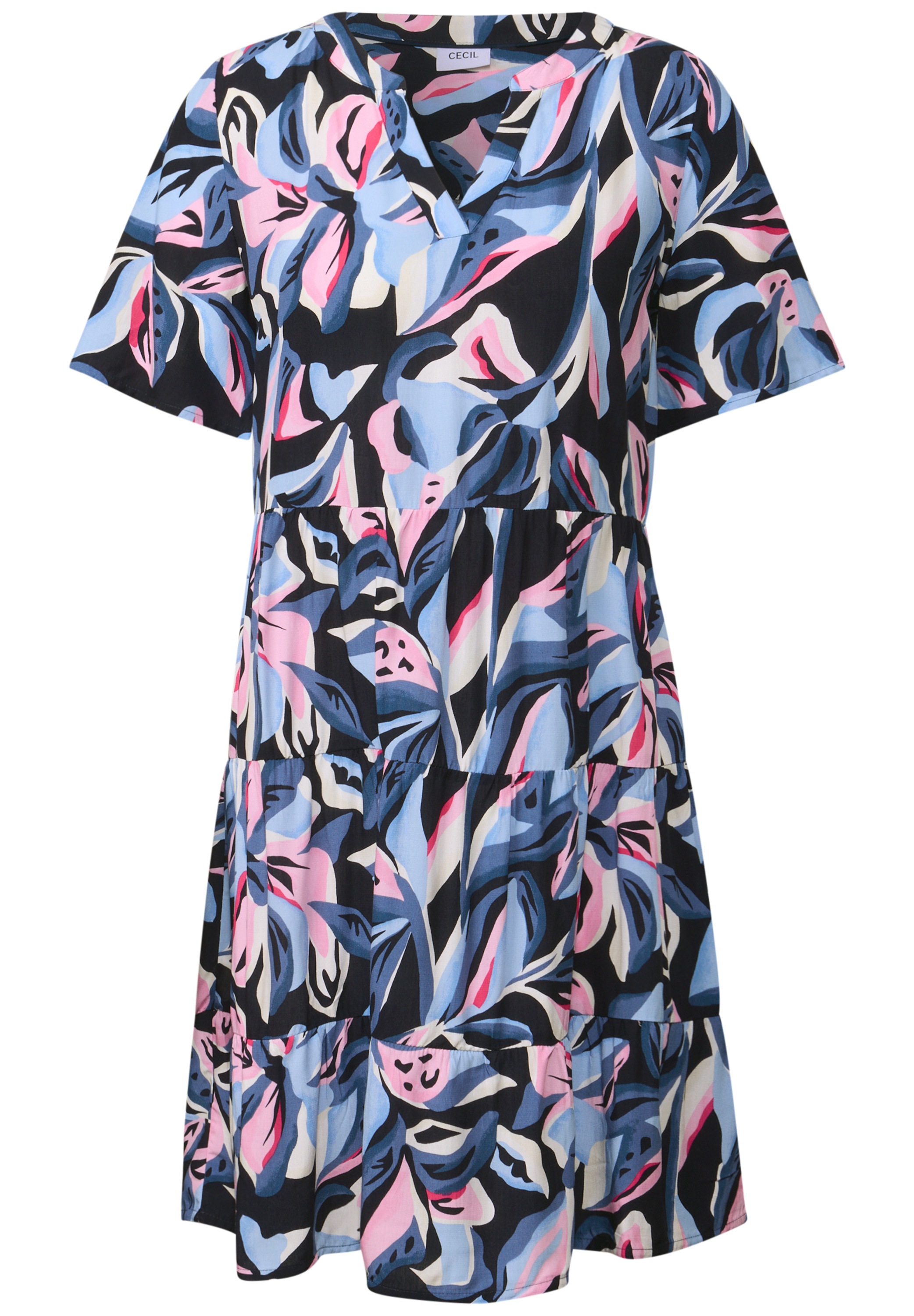 Thumbnail - Cecil Sommerkleid Ohne Taschen mit allover Blumenprint